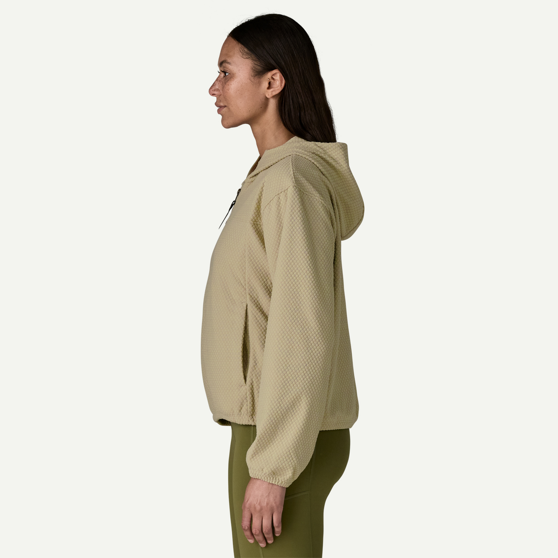 Women's Textured Fleece Hoody - Image 5