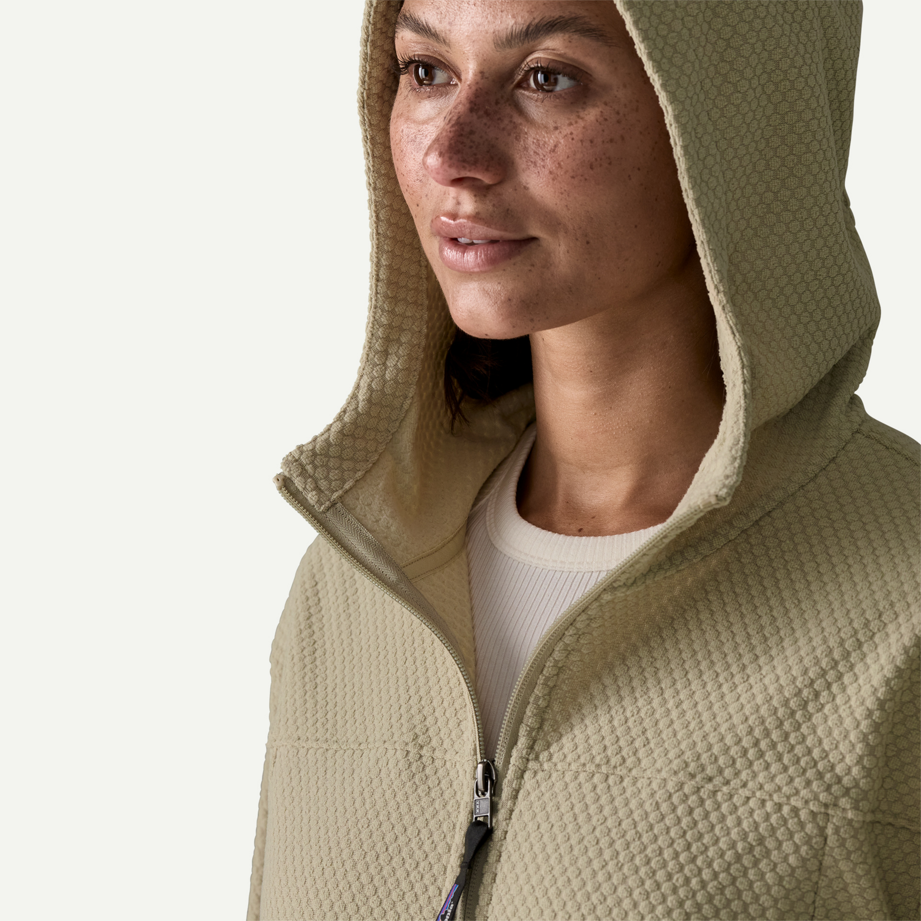 Women's Textured Fleece Hoody - Image 8
