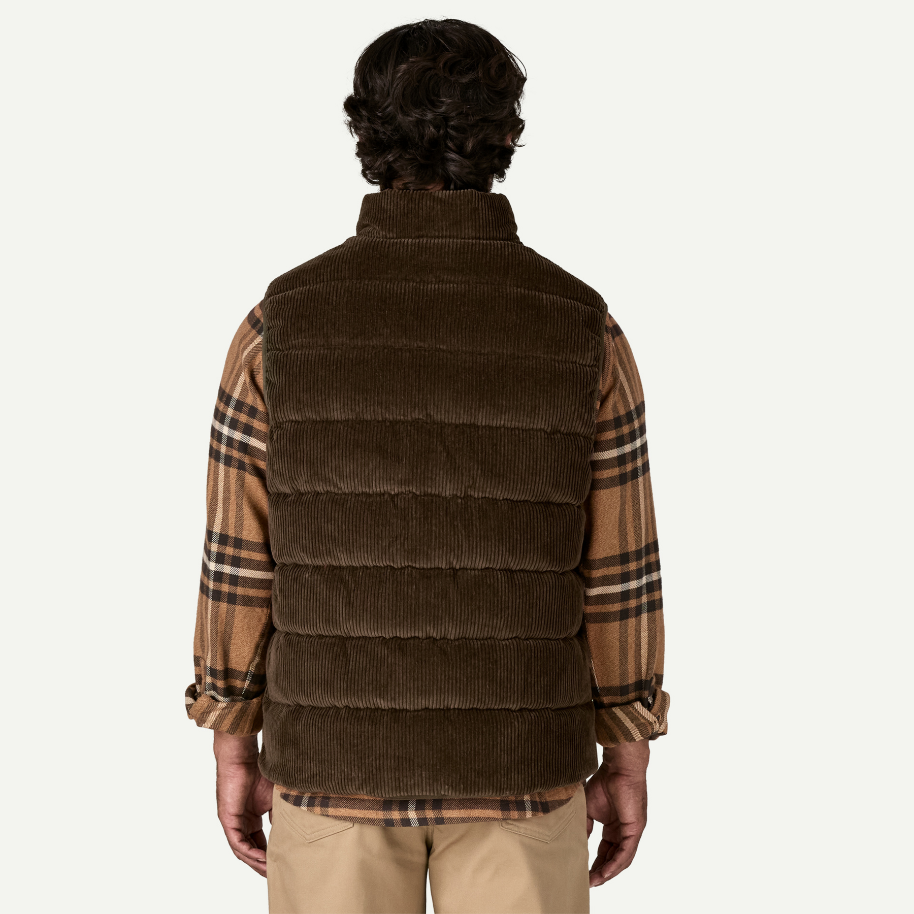 Reversible Cotton Down Vest - Image 3