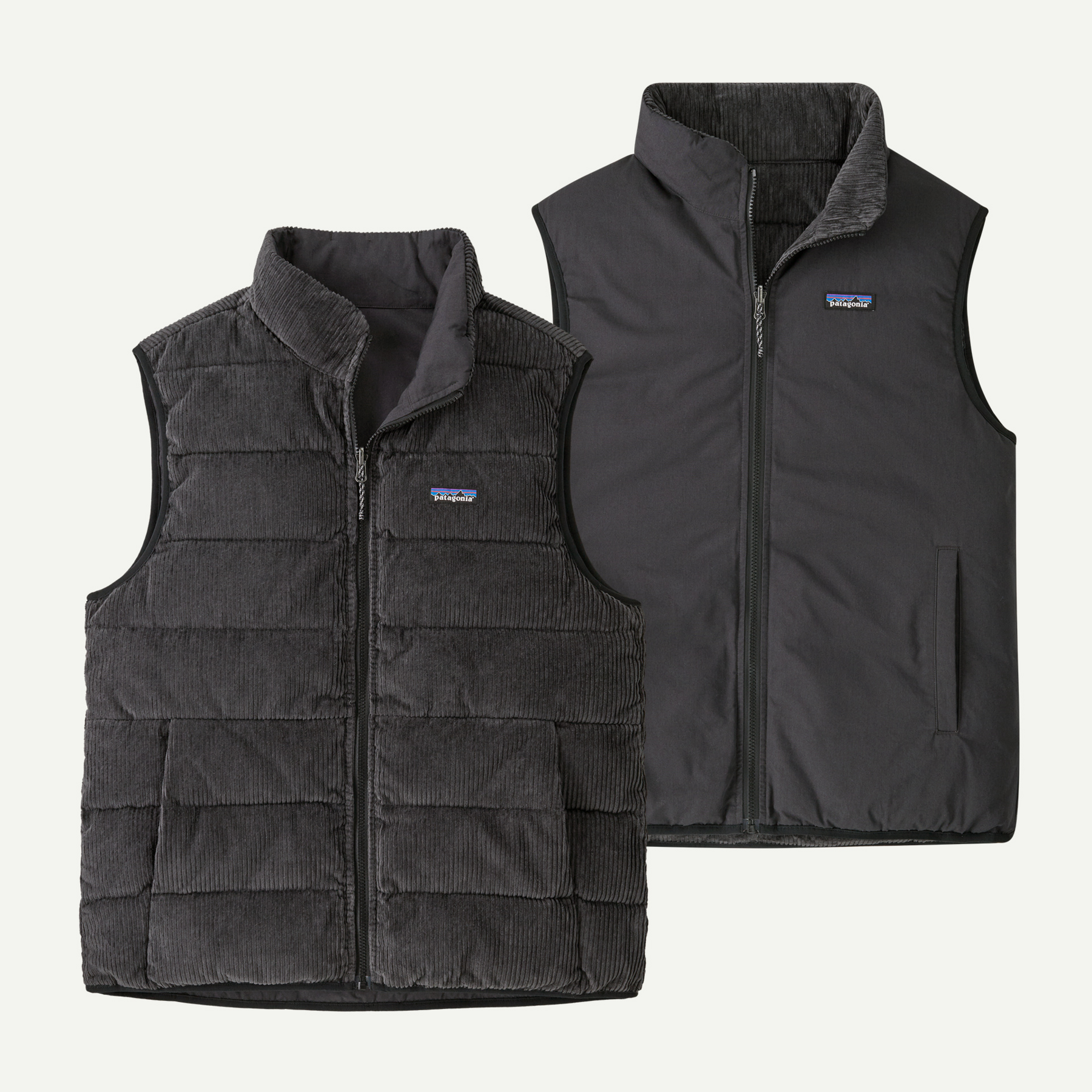 Reversible Cotton Down Vest