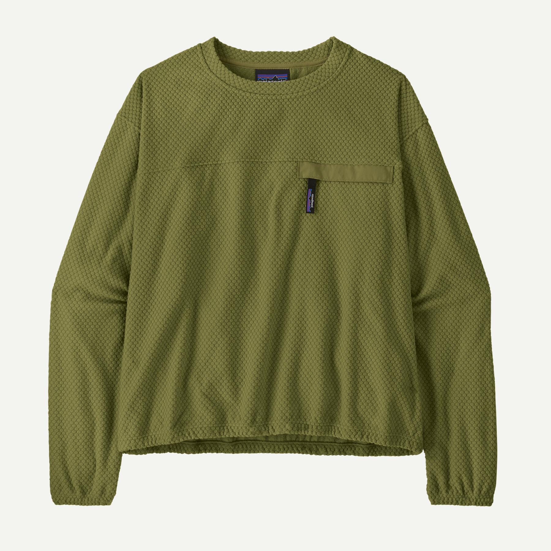 Women's Textured Fleece Crewneck