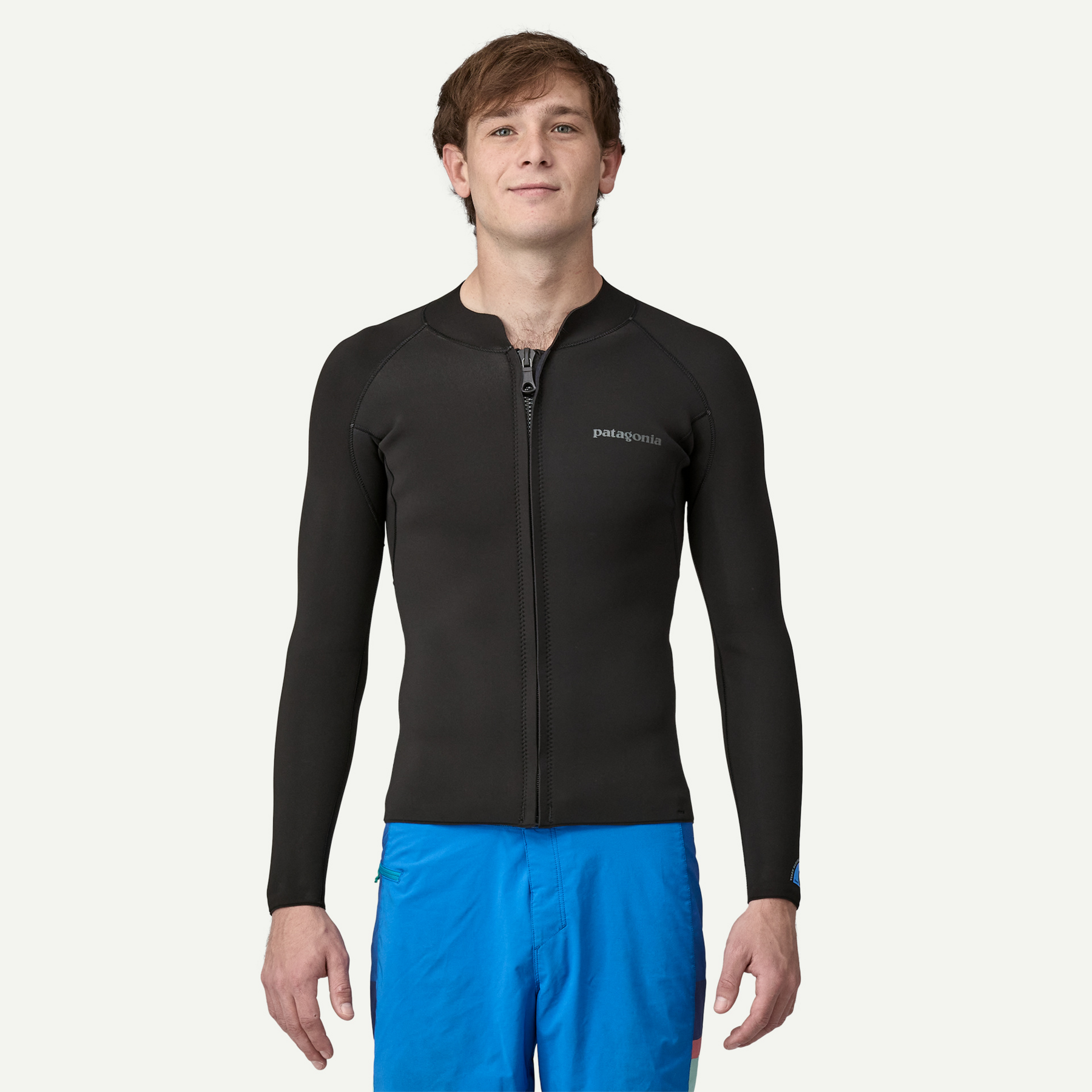 Men's Yulex Regulator Lite Front-Zip Long-Sleeved Wetsuit Top