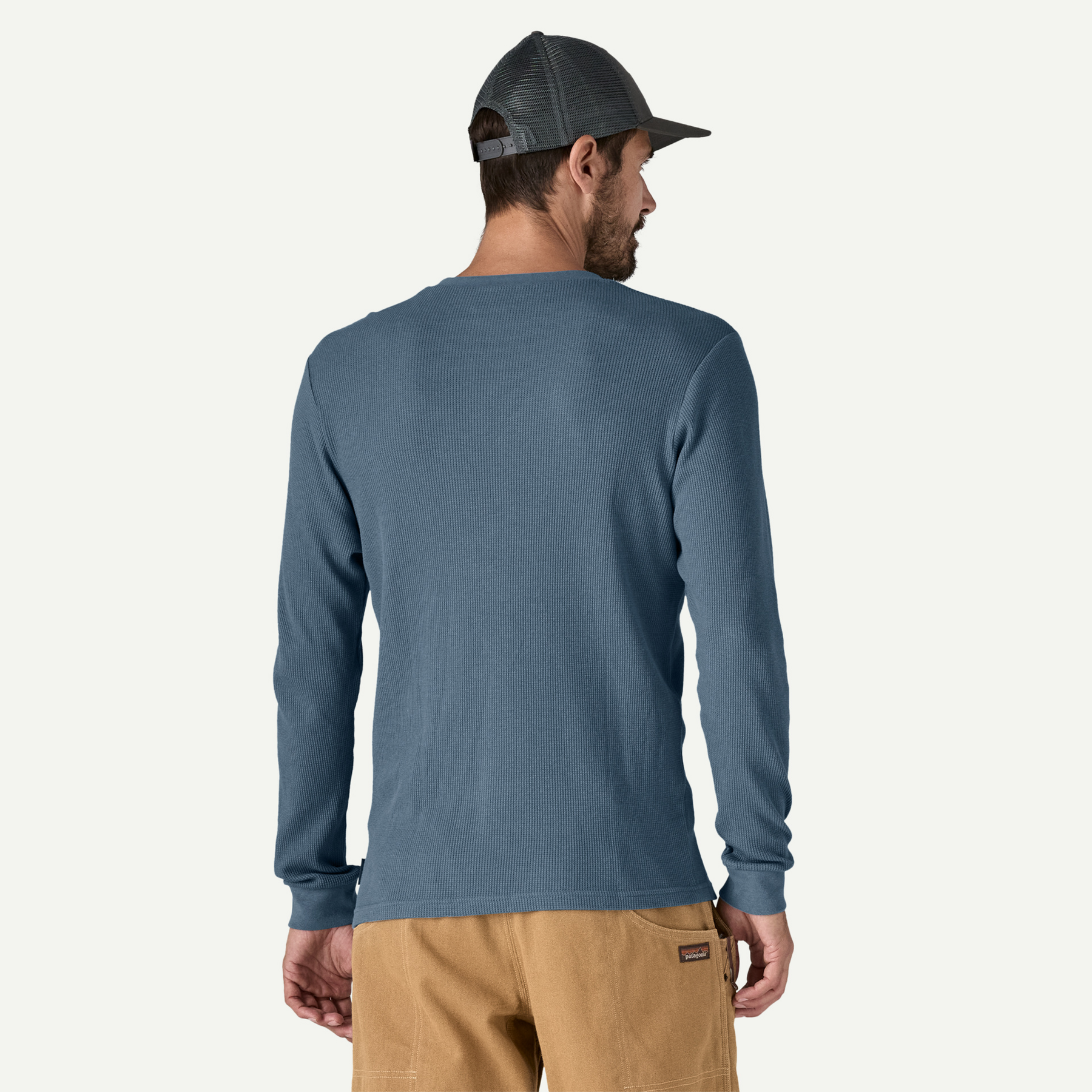 Men's Work Waffle Crewneck - Image 3