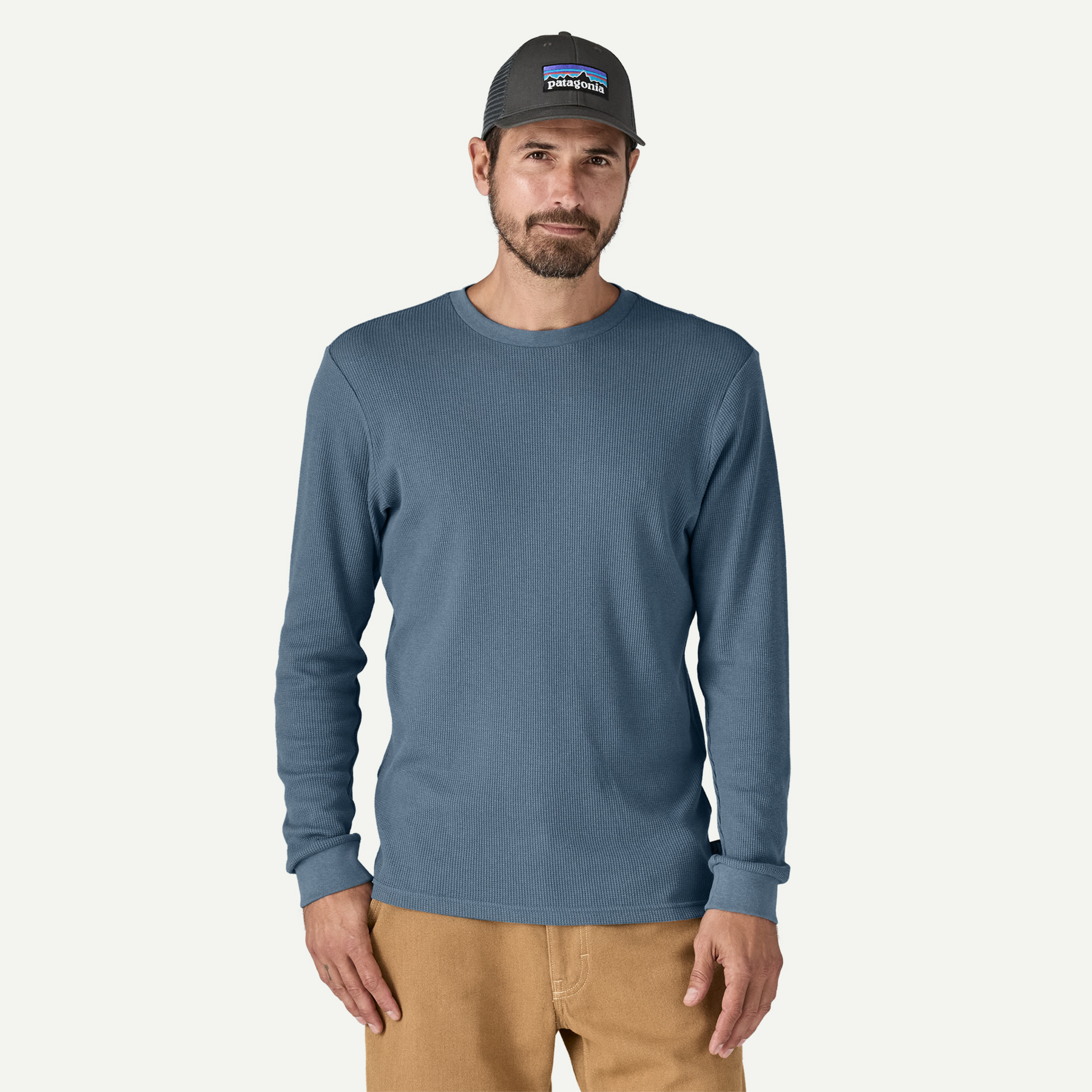 Men's Work Waffle Crewneck - Image 2