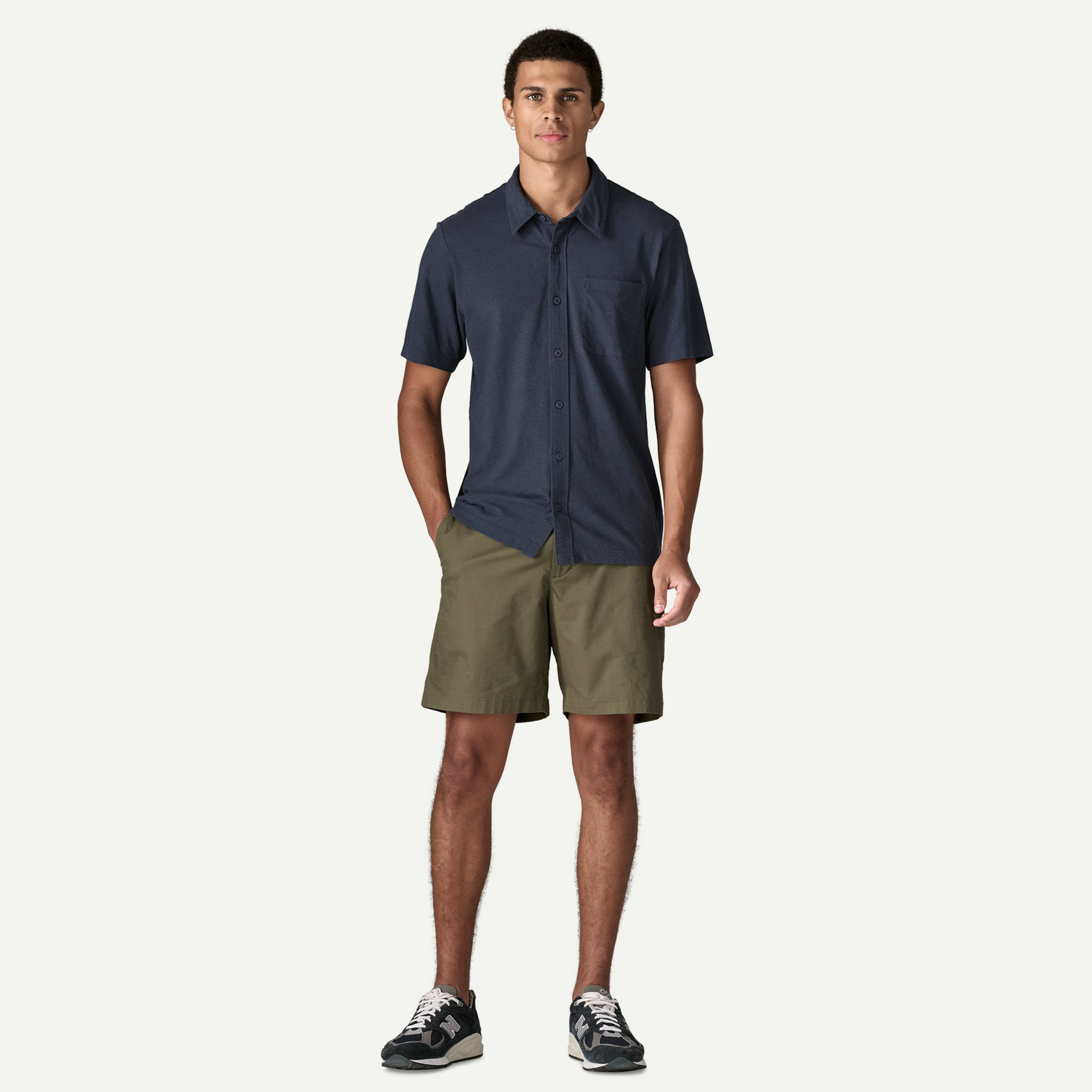 Men's Trail Harbor Button-Down Knit Shirt - Image 4