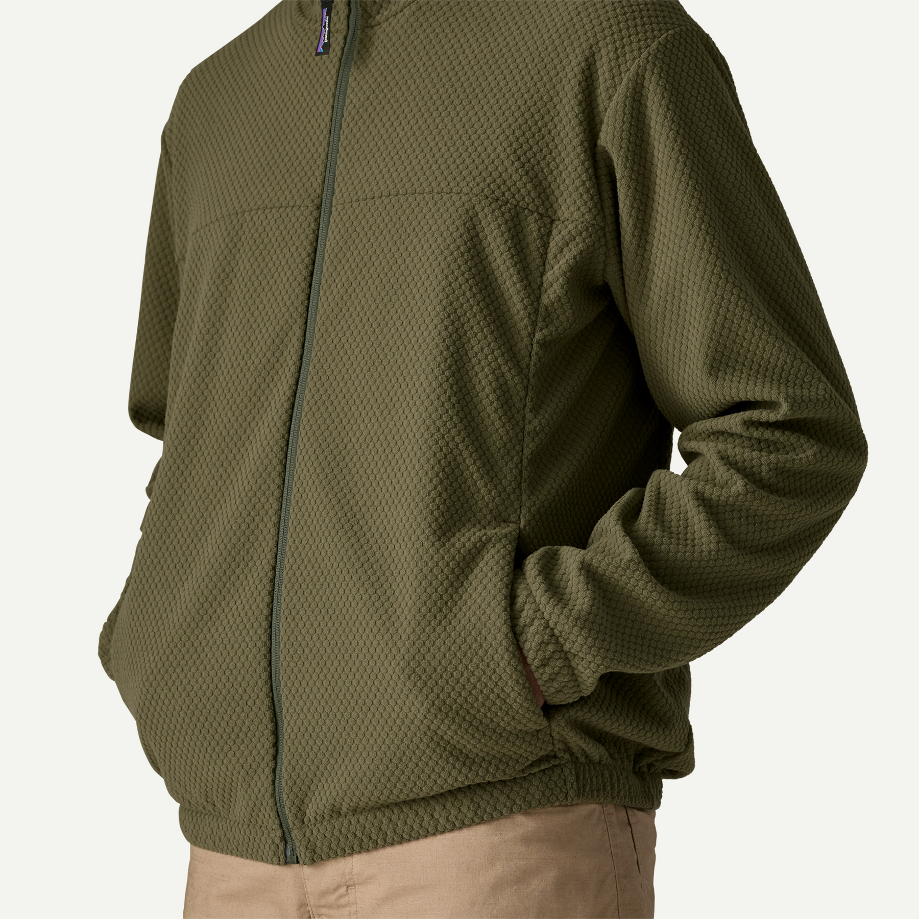 Men's Textured Fleece Hoody - Image 7