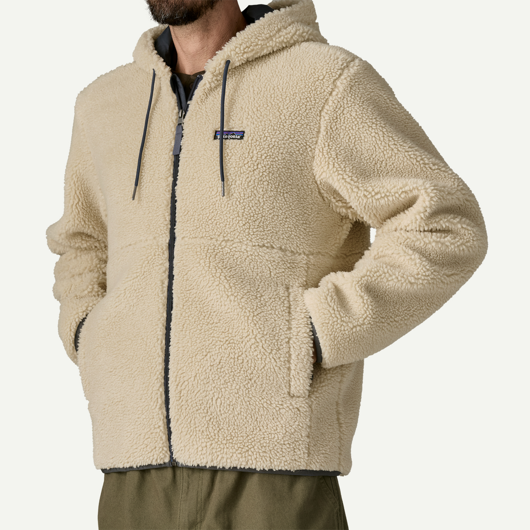 Men's Retro-X Fleece Hoody Jacket - Image 4