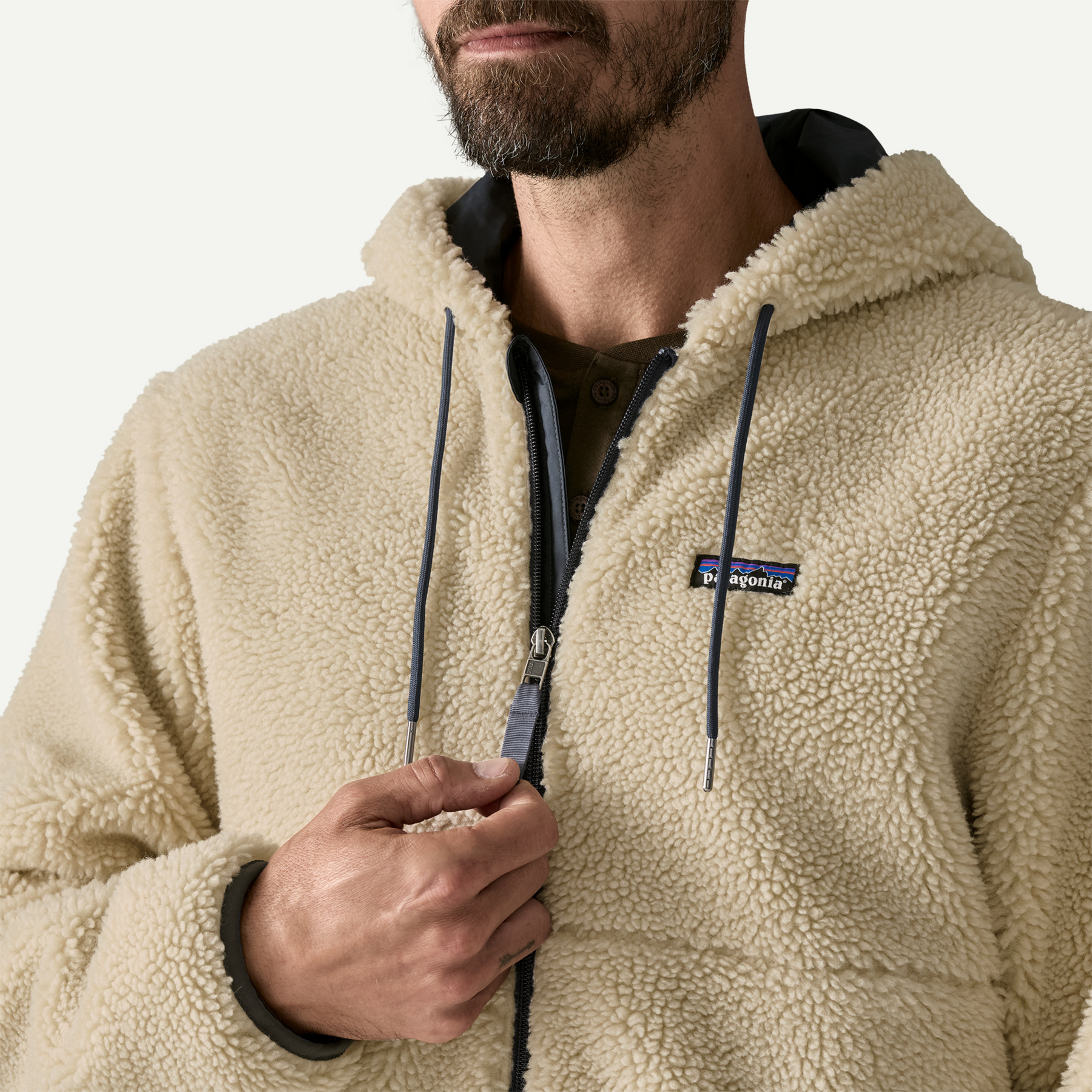 Men's Retro-X Fleece Hoody Jacket - Image 5