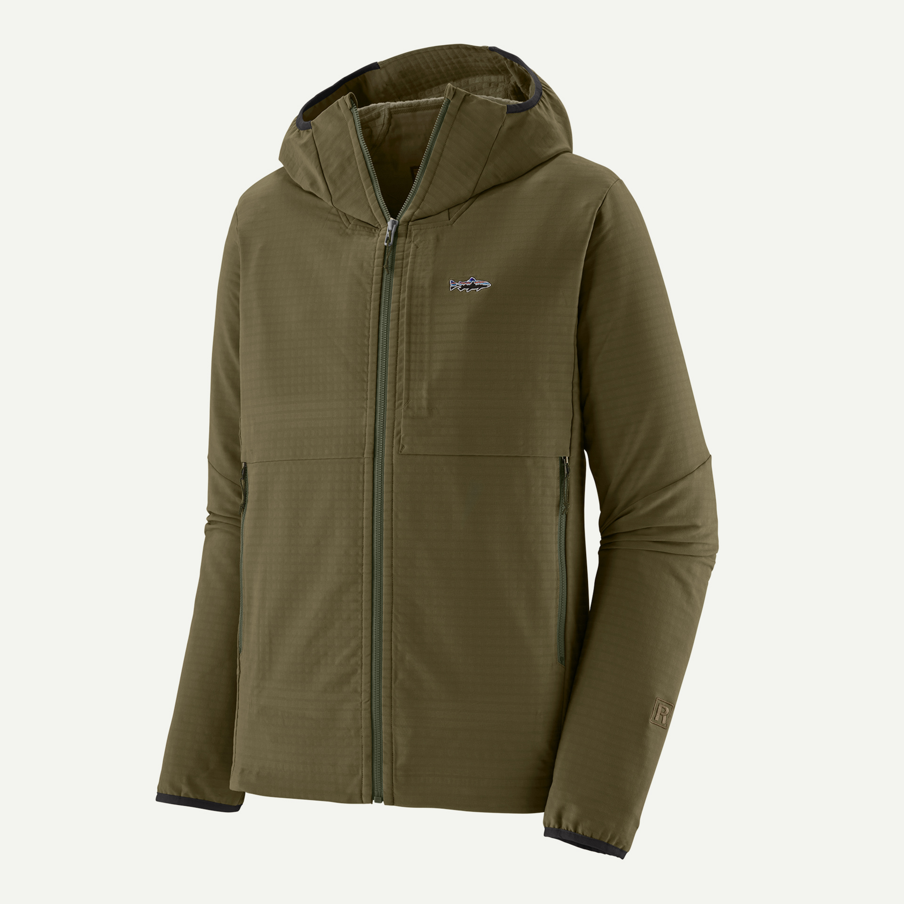 Men's R1 TechFace Fitz Roy Trout Hoody