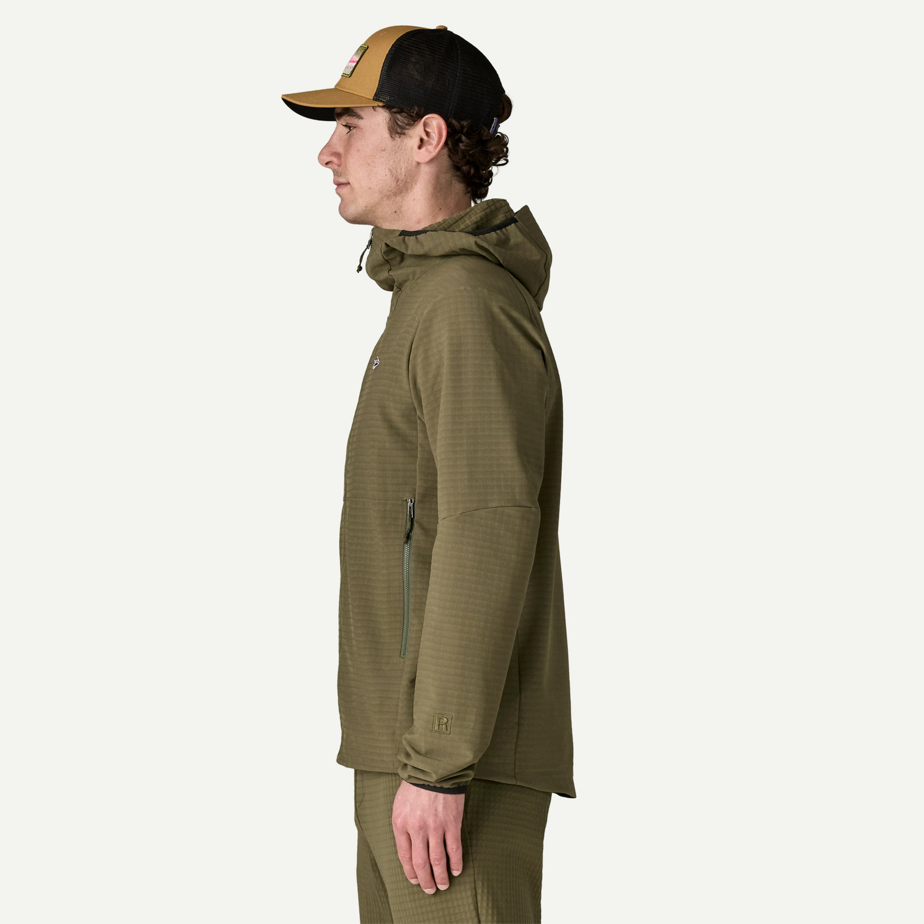 Men's R1 TechFace Fitz Roy Trout Hoody - Image 5