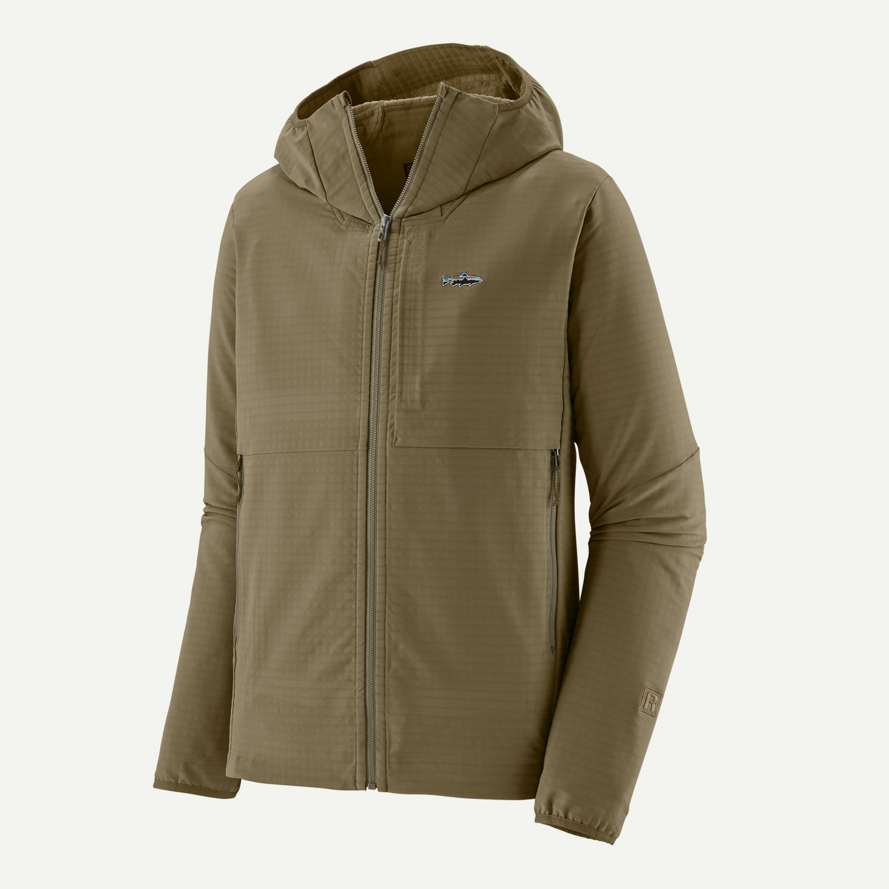 Men's R1 TechFace Fitz Roy Trout Hoody