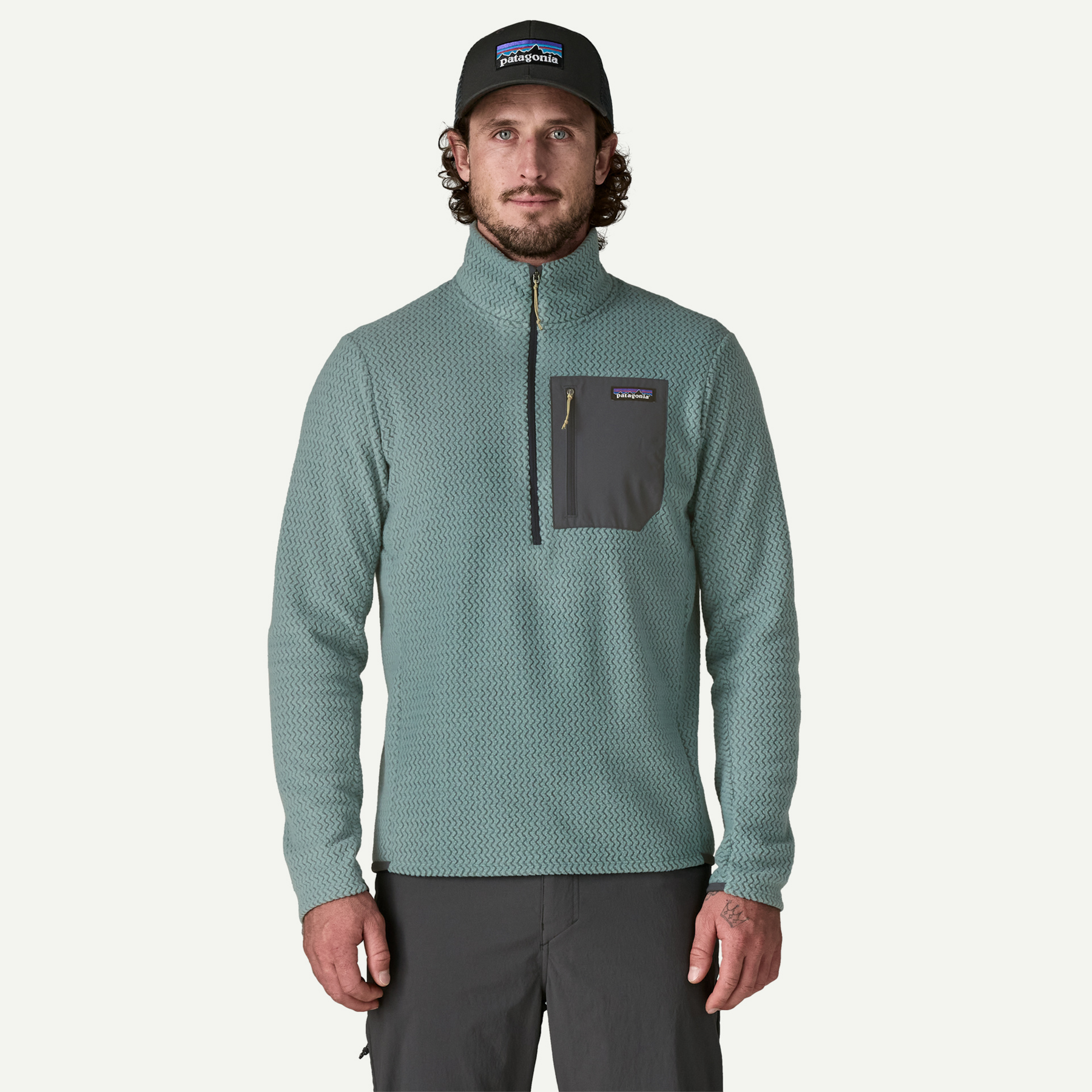 Men's R1 Air Fleece Zip-Neck - Image 2