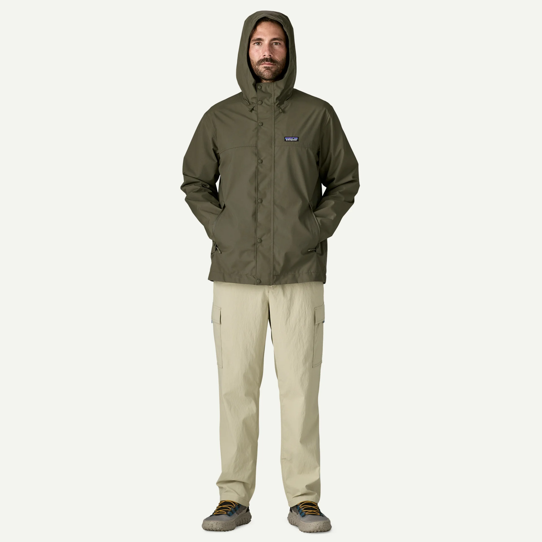 Men's Outdoor Everyday Rain Jacket - Image 3