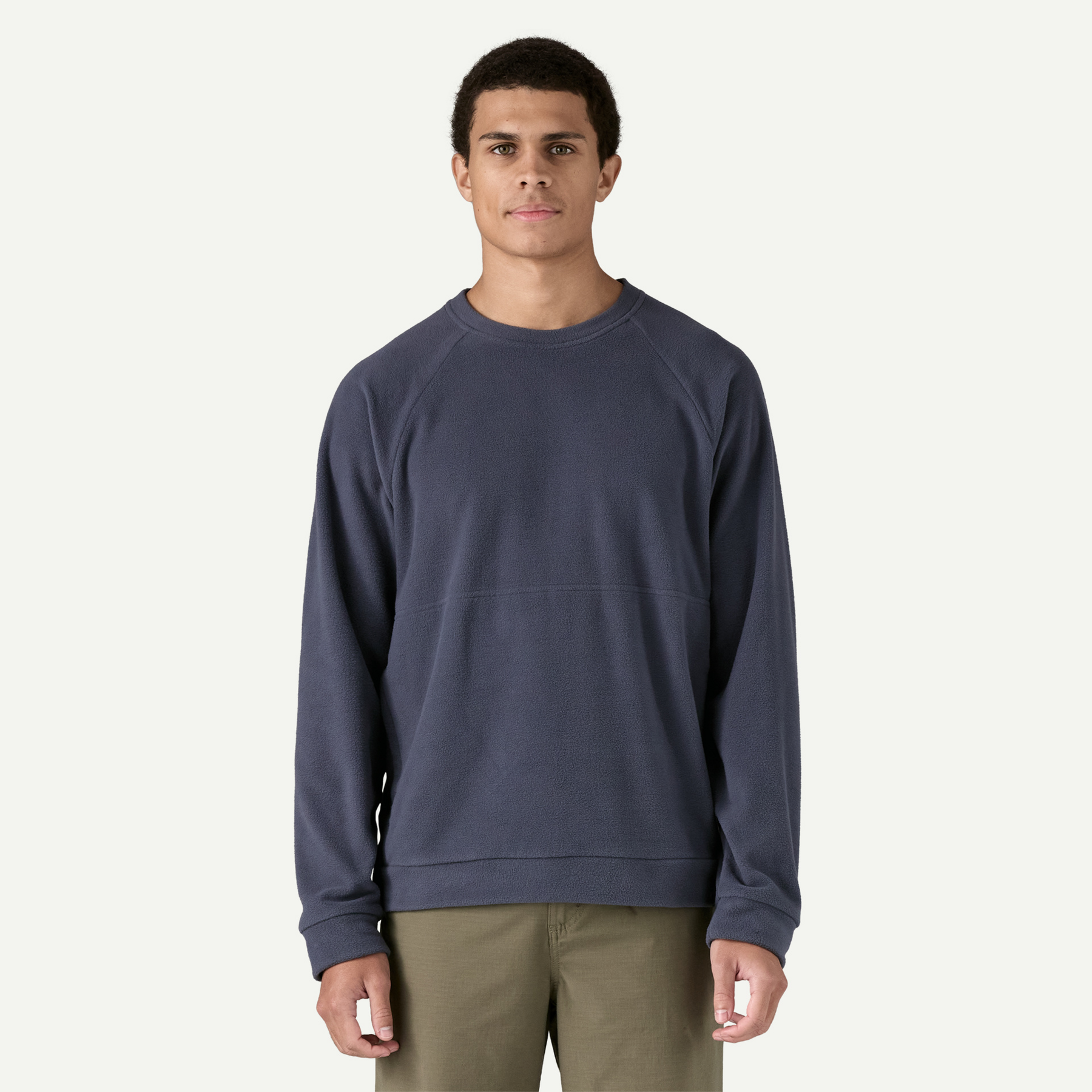 Men's Micro D Fleece Crewneck - Image 2