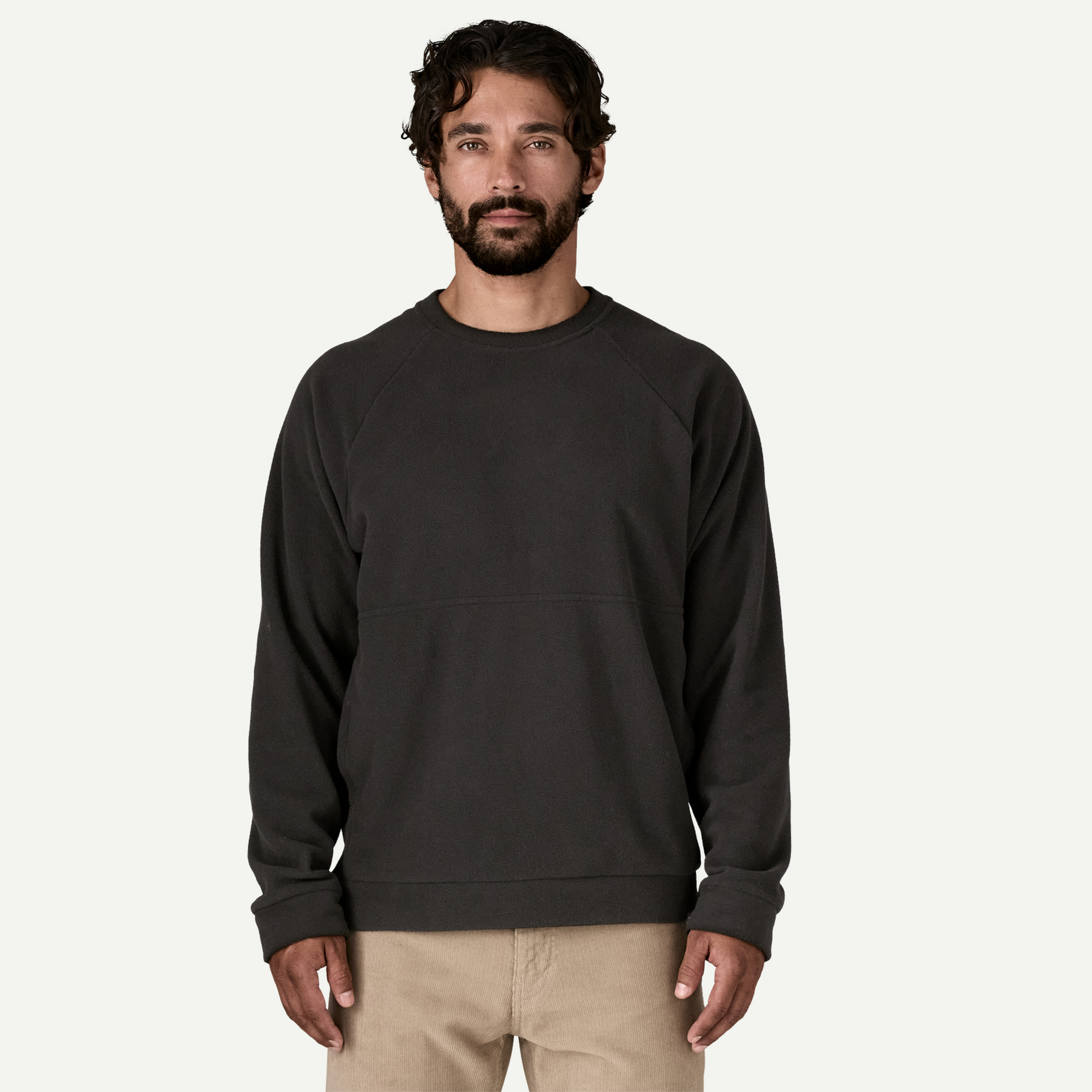 Men's Micro D Fleece Crewneck - Image 2