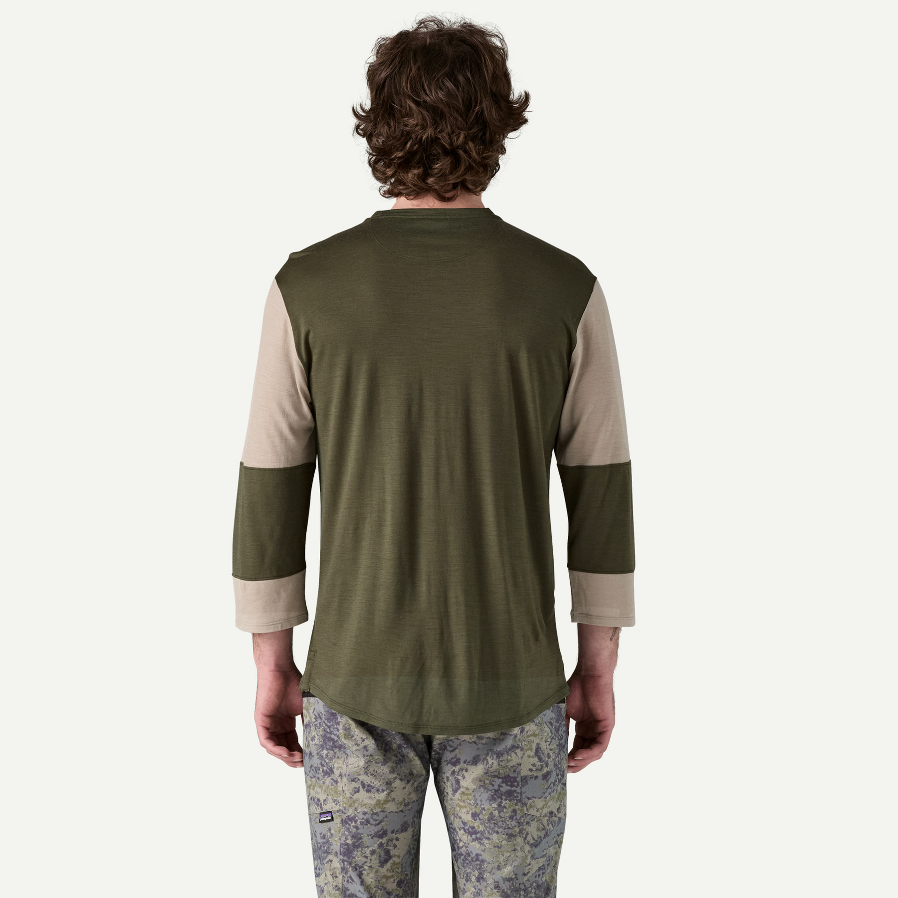 Men's Merino Blend 3/4-Sleeved Bike Jersey - Image 3