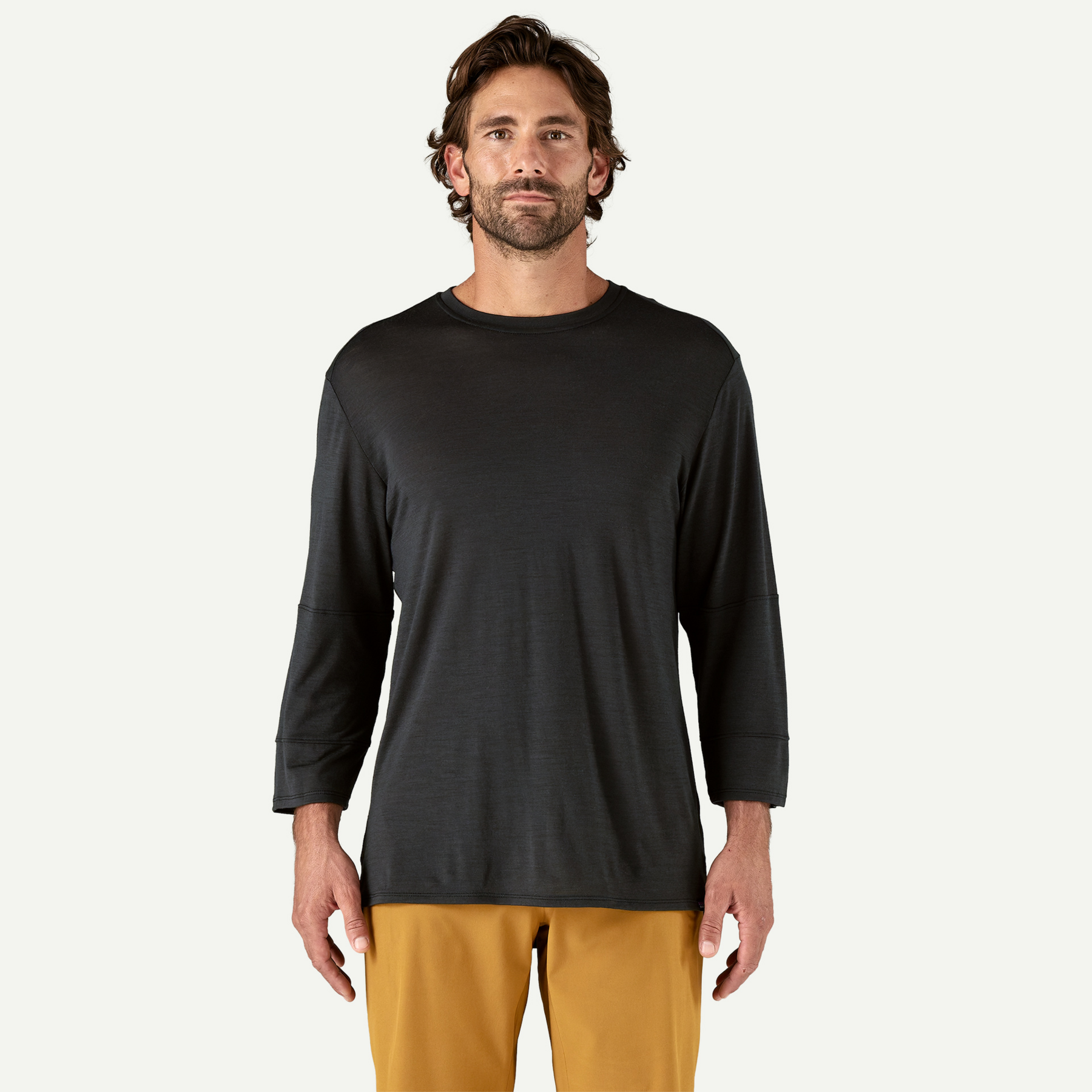 Men's Merino Blend 3/4-Sleeved Bike Jersey - Image 2