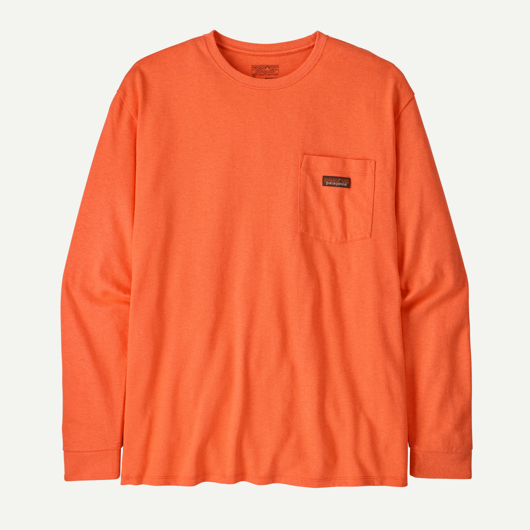 Men's Long-Sleeved Work Pocket T-Shirt