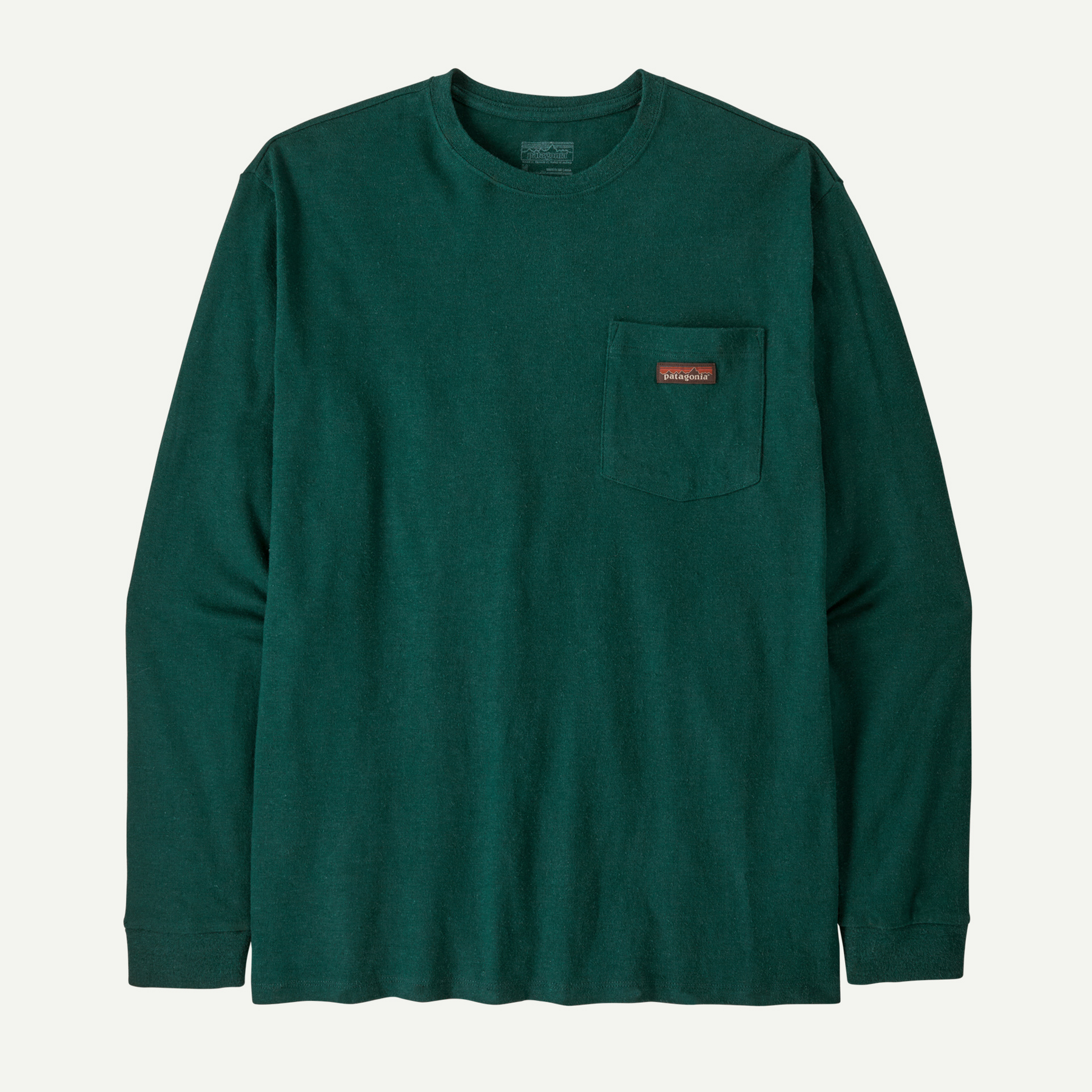 Men's Long-Sleeved Work Pocket T-Shirt