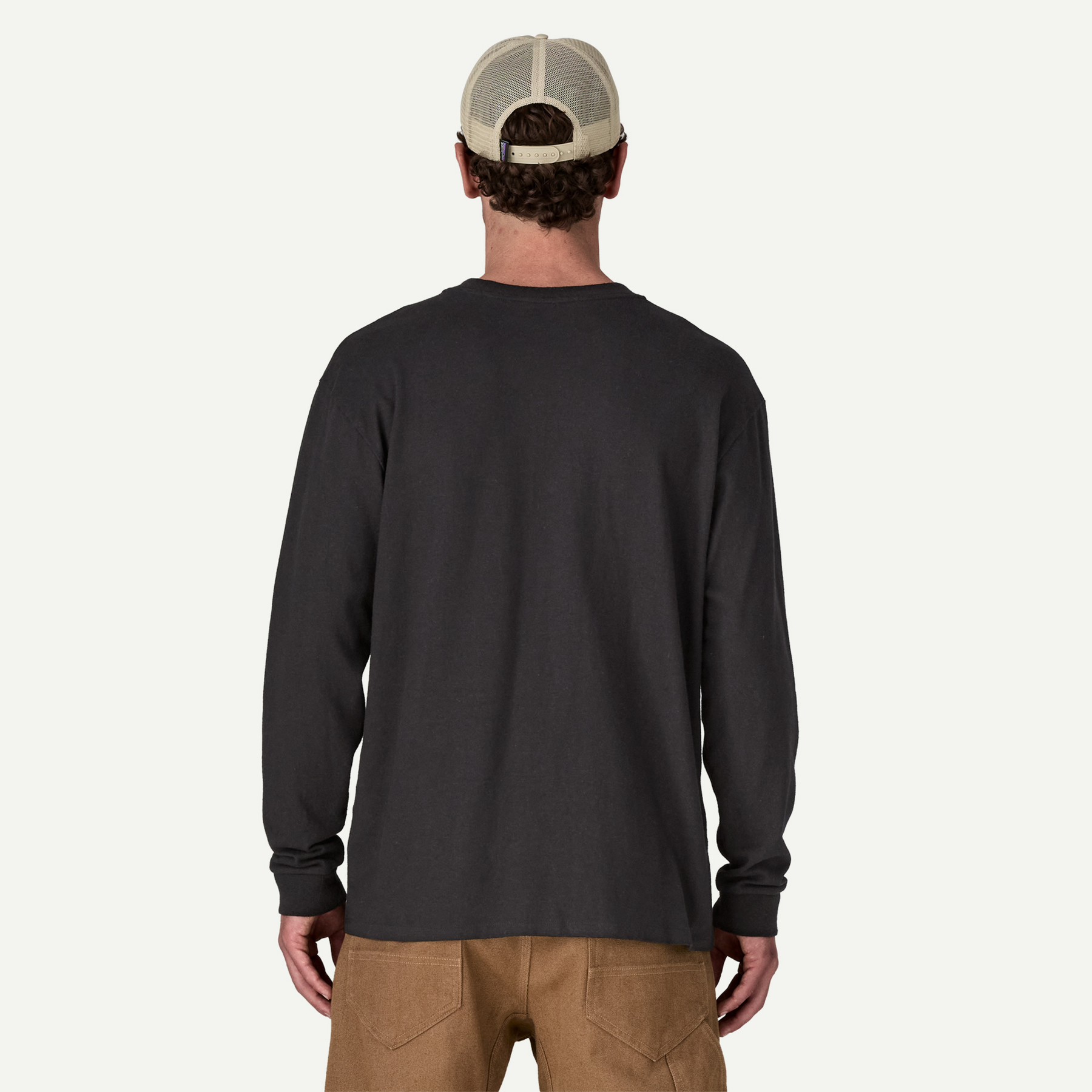 Men's Long-Sleeved Work Henley Pocket Tee - Image 3