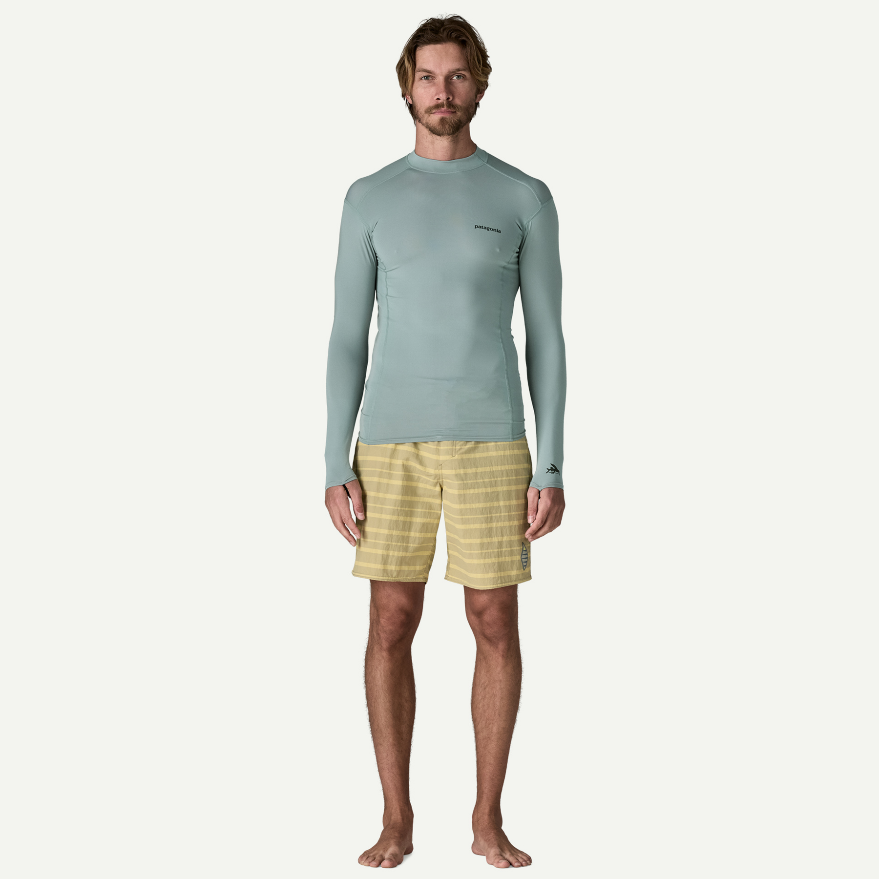 Men's Long-Sleeved RØ Surf Top - Image 4