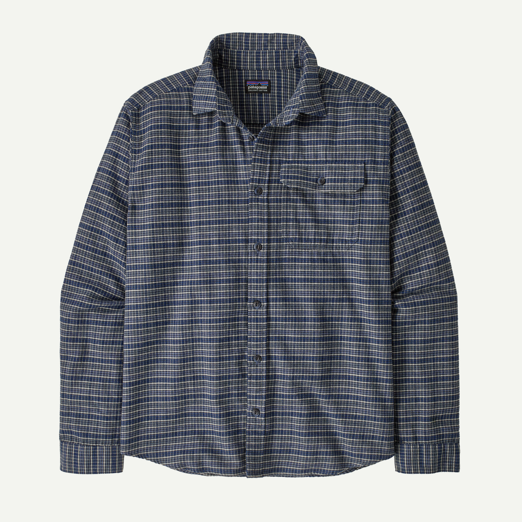 Men's Long-Sleeved Lightweight Fjord Flannel Shirt