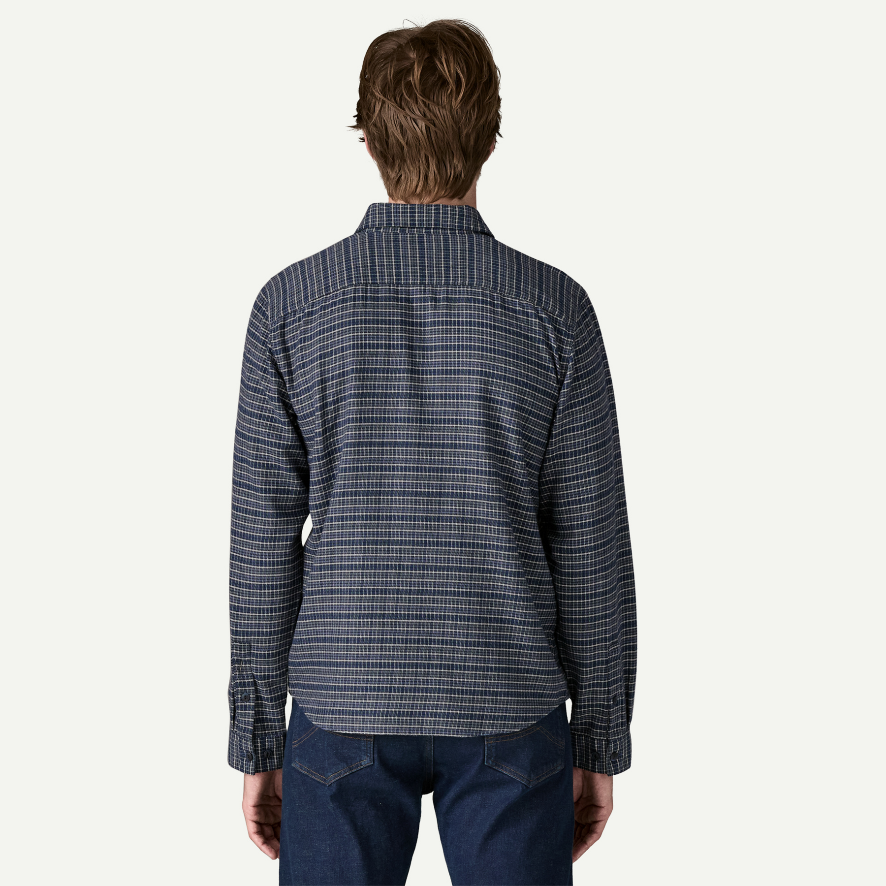 Men's Long-Sleeved Lightweight Fjord Flannel Shirt - Image 3
