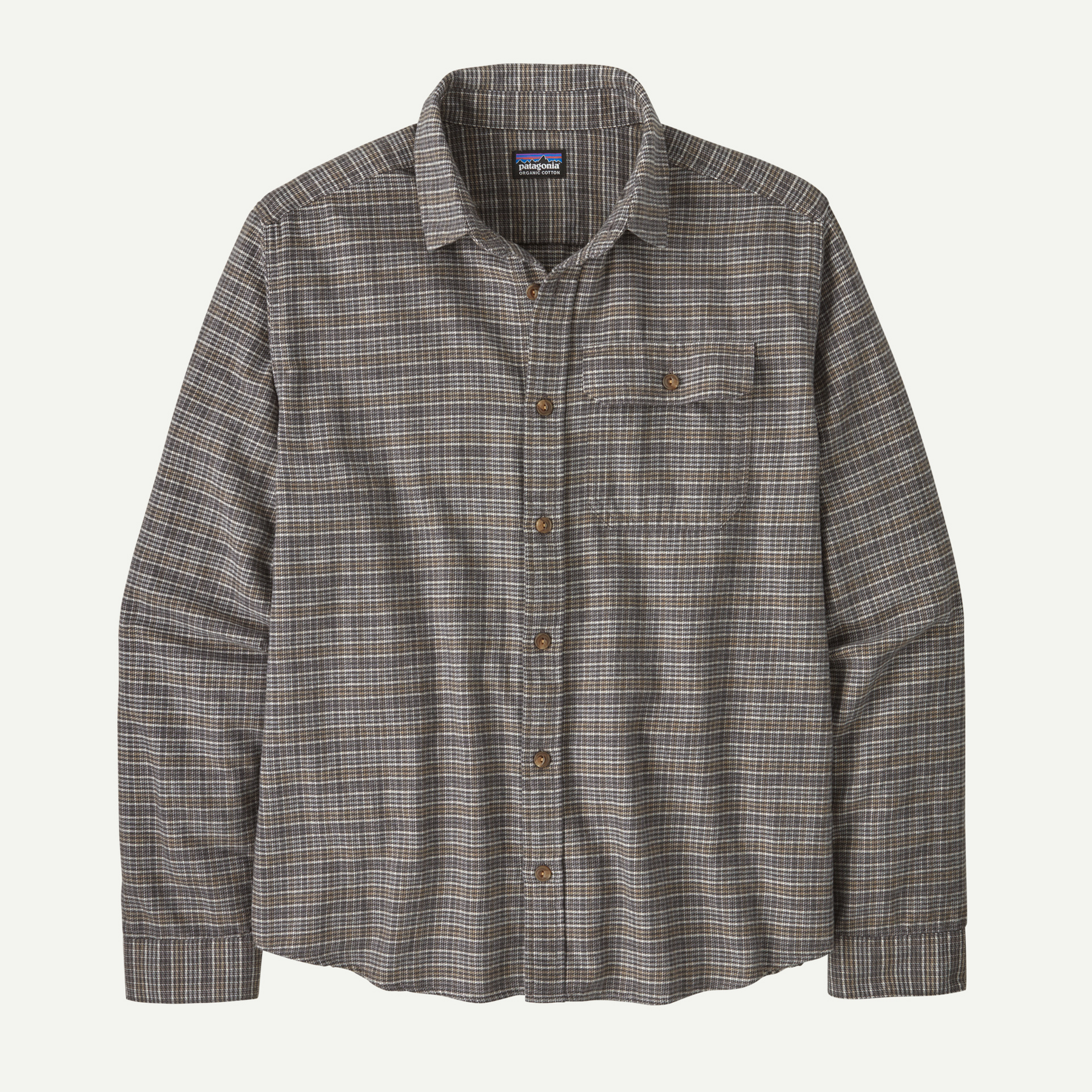 Men's Long-Sleeved Lightweight Fjord Flannel Shirt