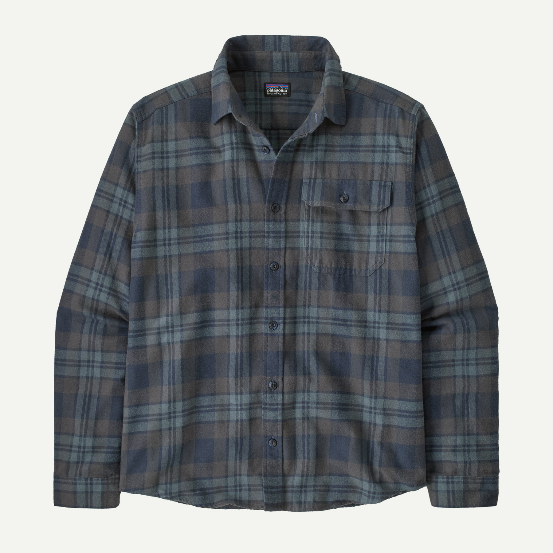 Men's Long-Sleeved Lightweight Fjord Flannel Shirt