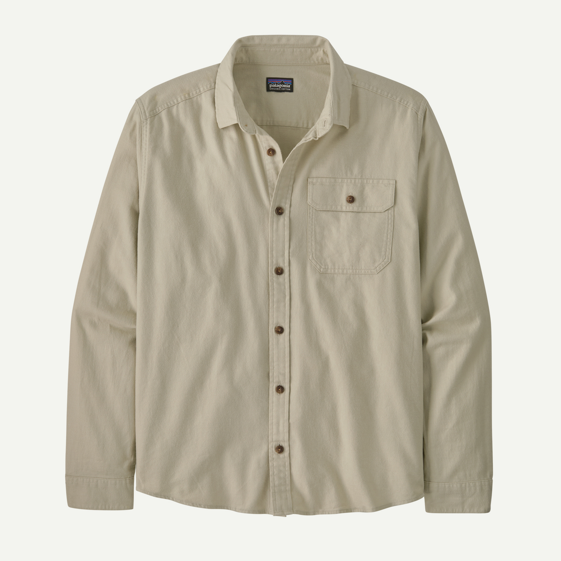 Men's Long-Sleeved Lightweight Fjord Flannel Shirt