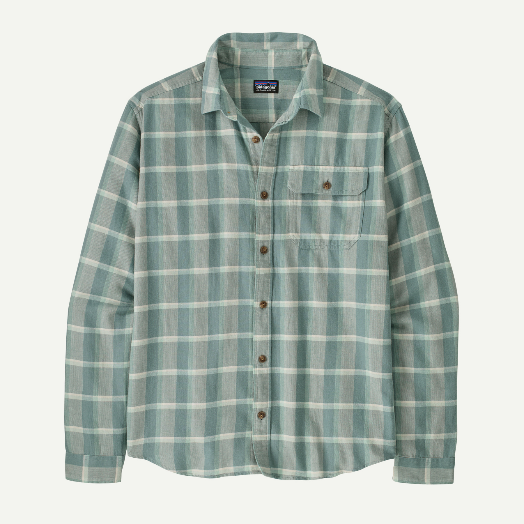 Men's Long-Sleeved Lightweight Fjord Flannel Shirt