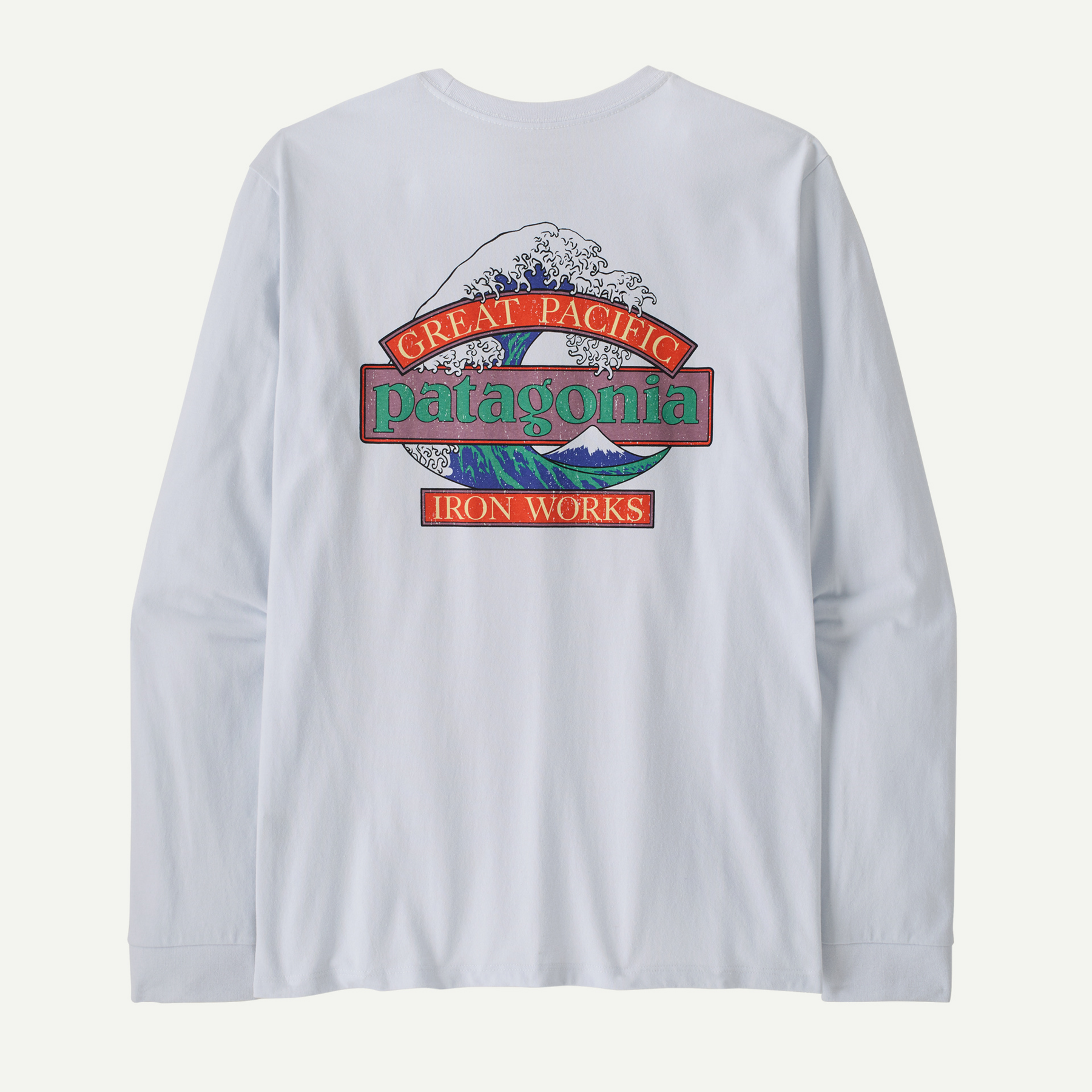 Men's Long-Sleeved Great Waves Responsibili-Tee