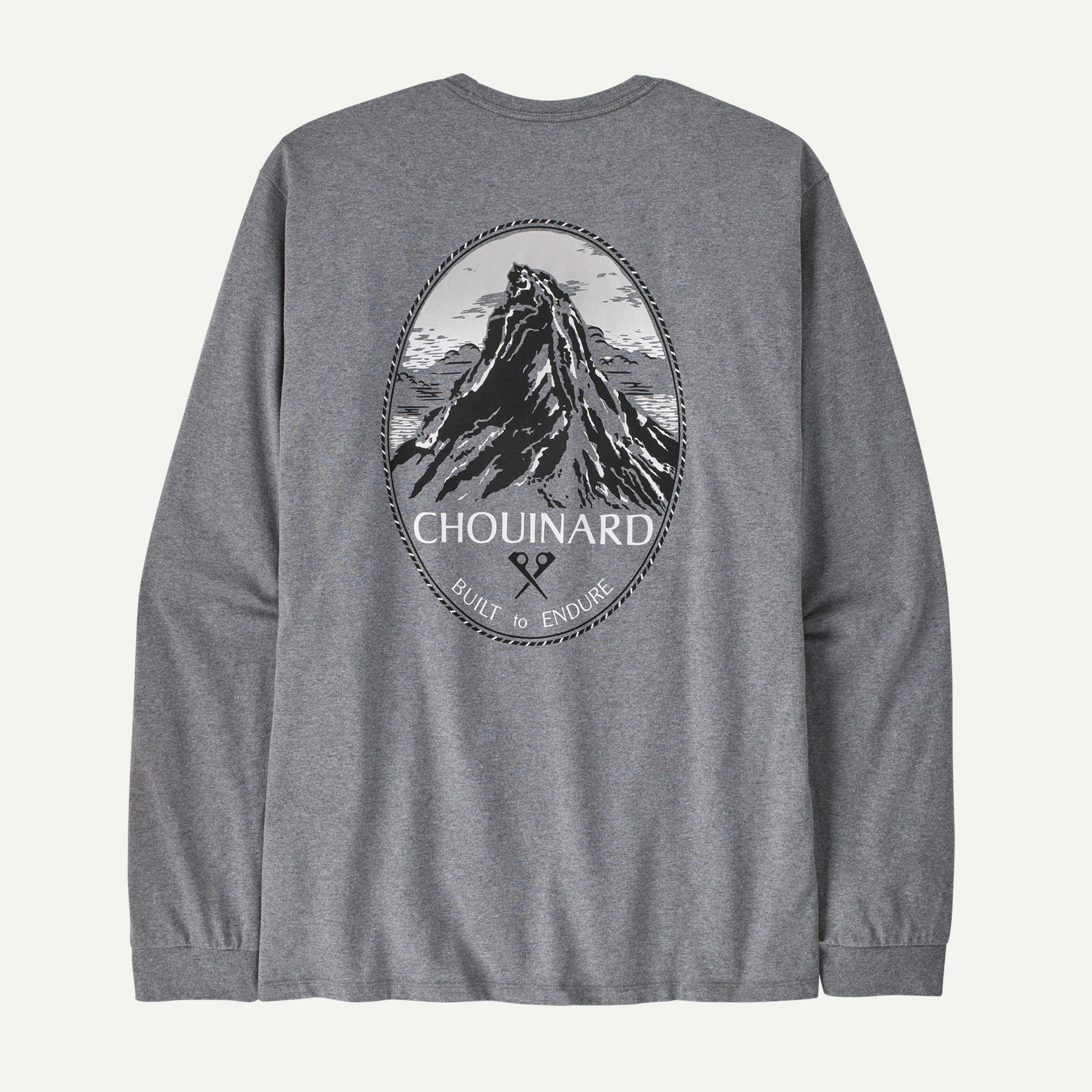 Men's Long-Sleeved Chouinard Crest Responsibili-Tee