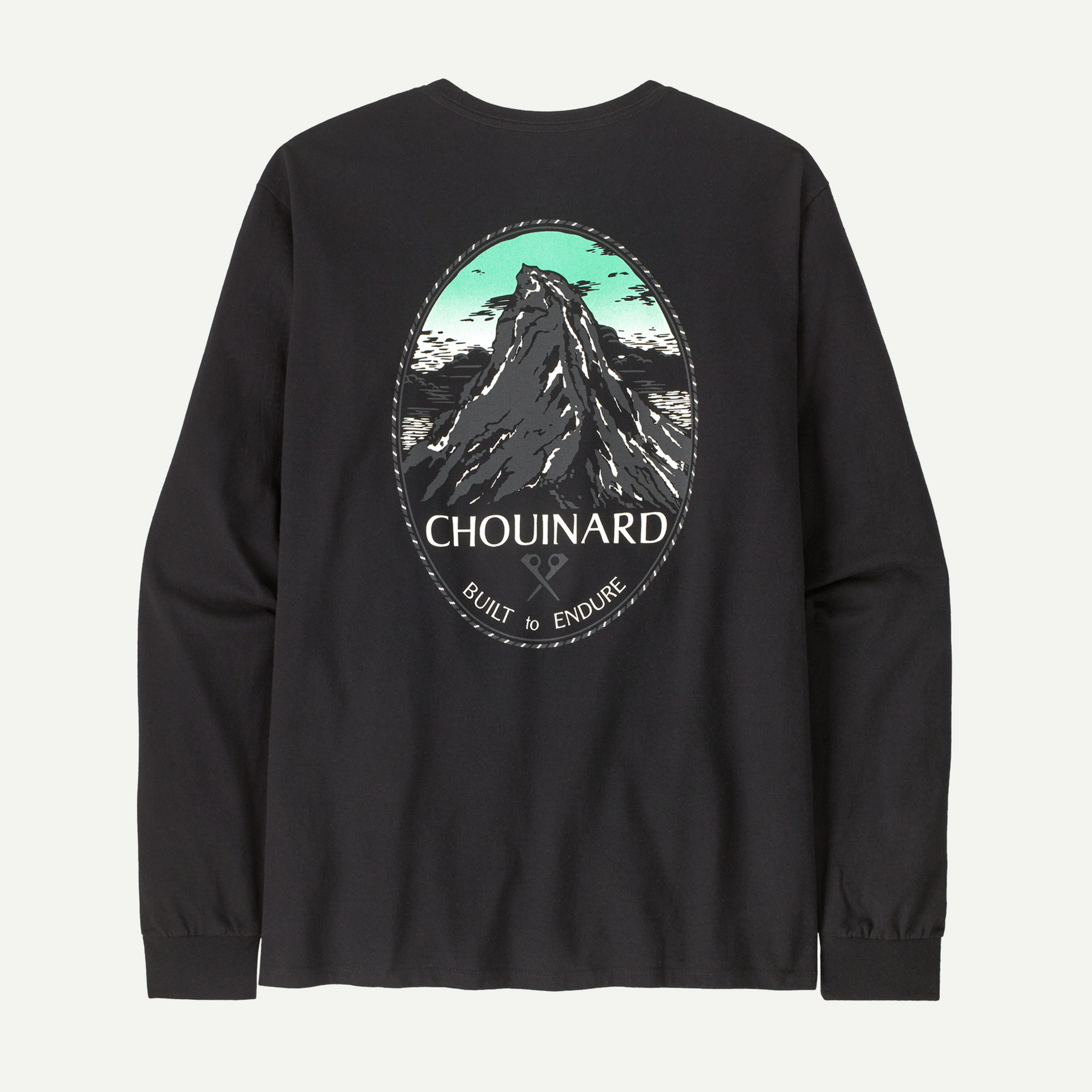 Men's Long-Sleeved Chouinard Crest Responsibili-Tee