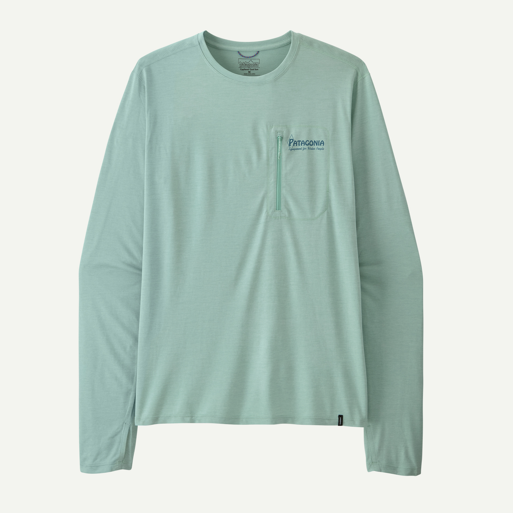 Men's Long-Sleeved Capilene Cool Sun Shirt - Water People Banner