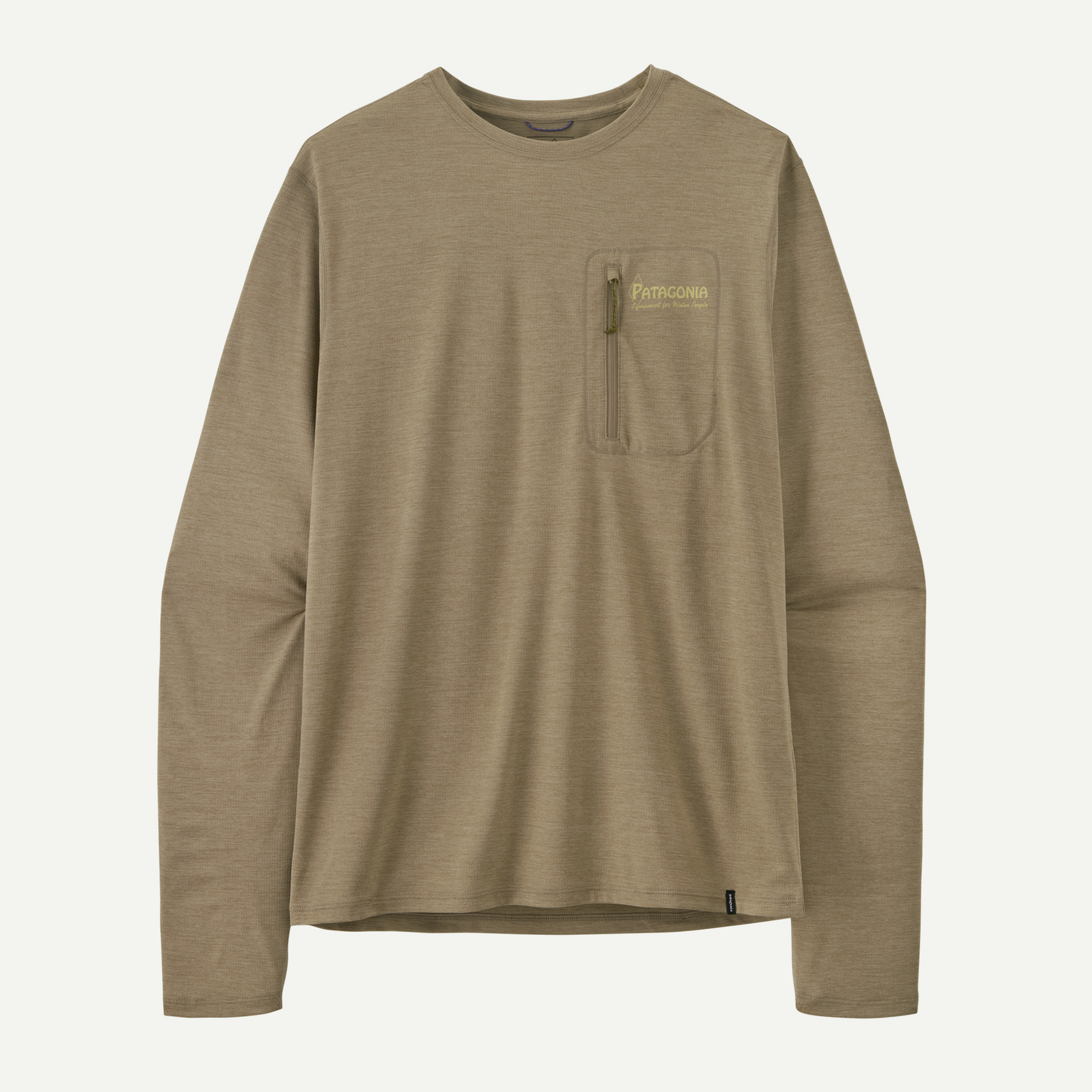 Men's Long-Sleeved Capilene Cool Sun Shirt - Water People Banner