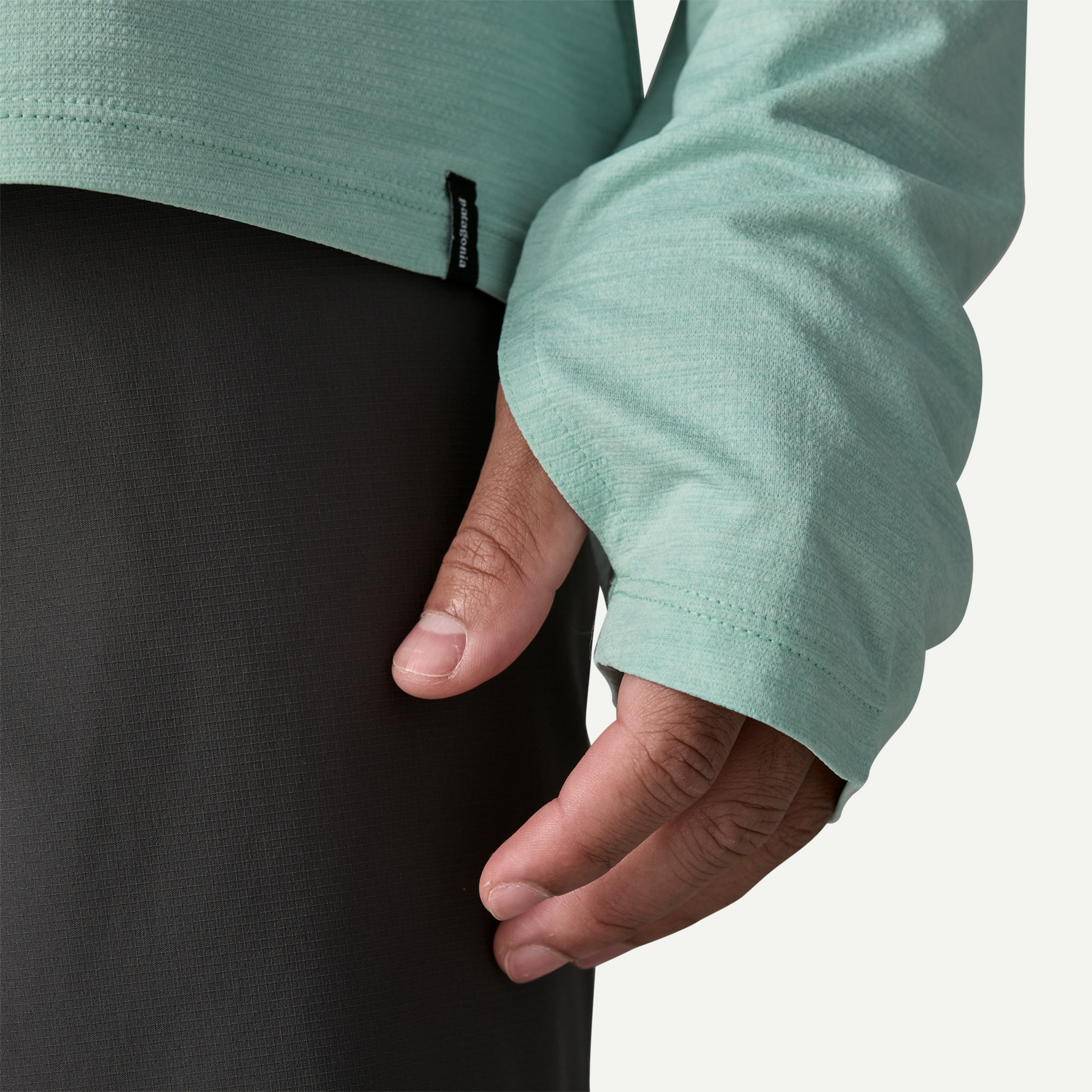 Men's Long-Sleeved Capilene Cool Sun Shirt - Water People Banner - Image 6