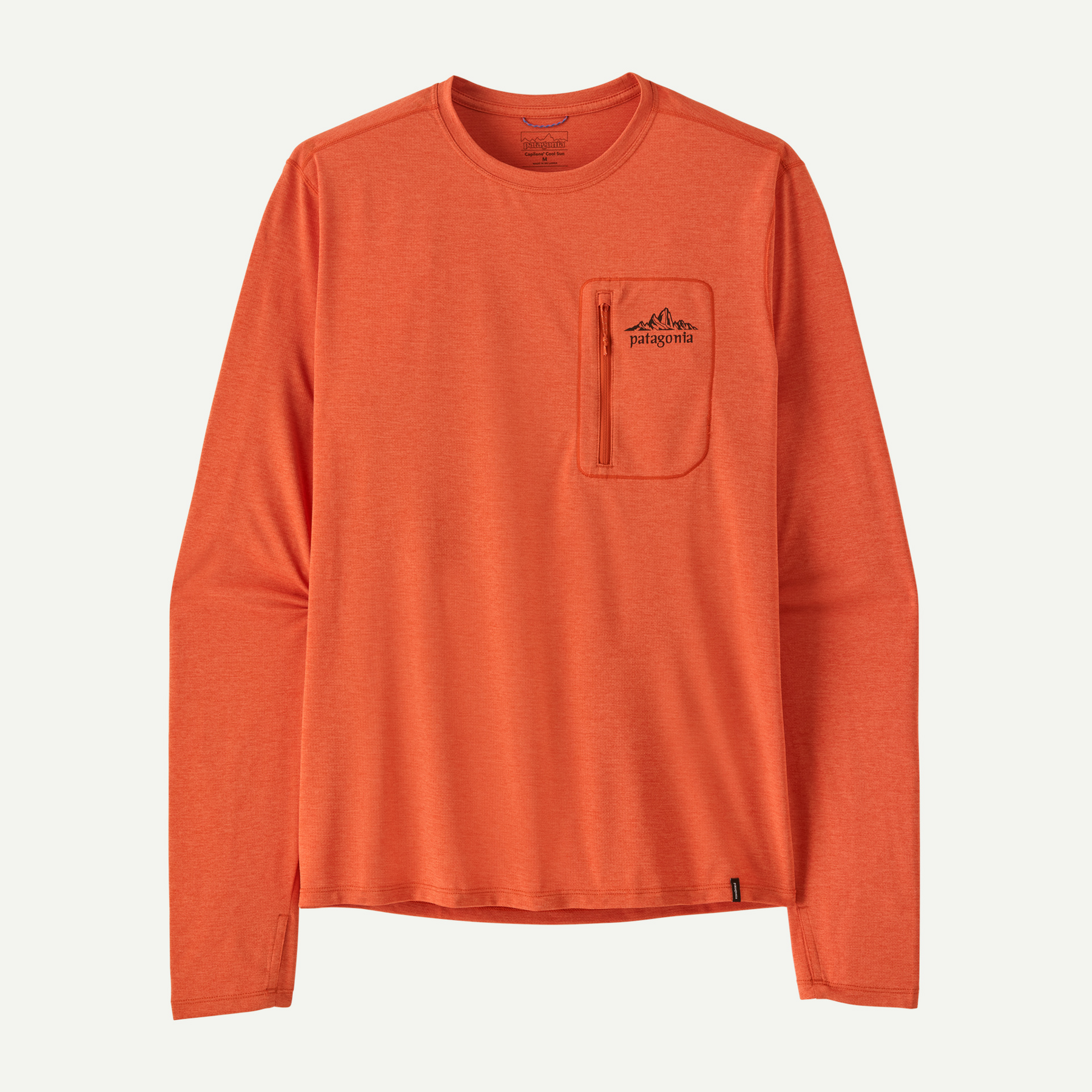 Men's Long-Sleeved Capilene Cool Sun Shirt - Cloud Crag Crest