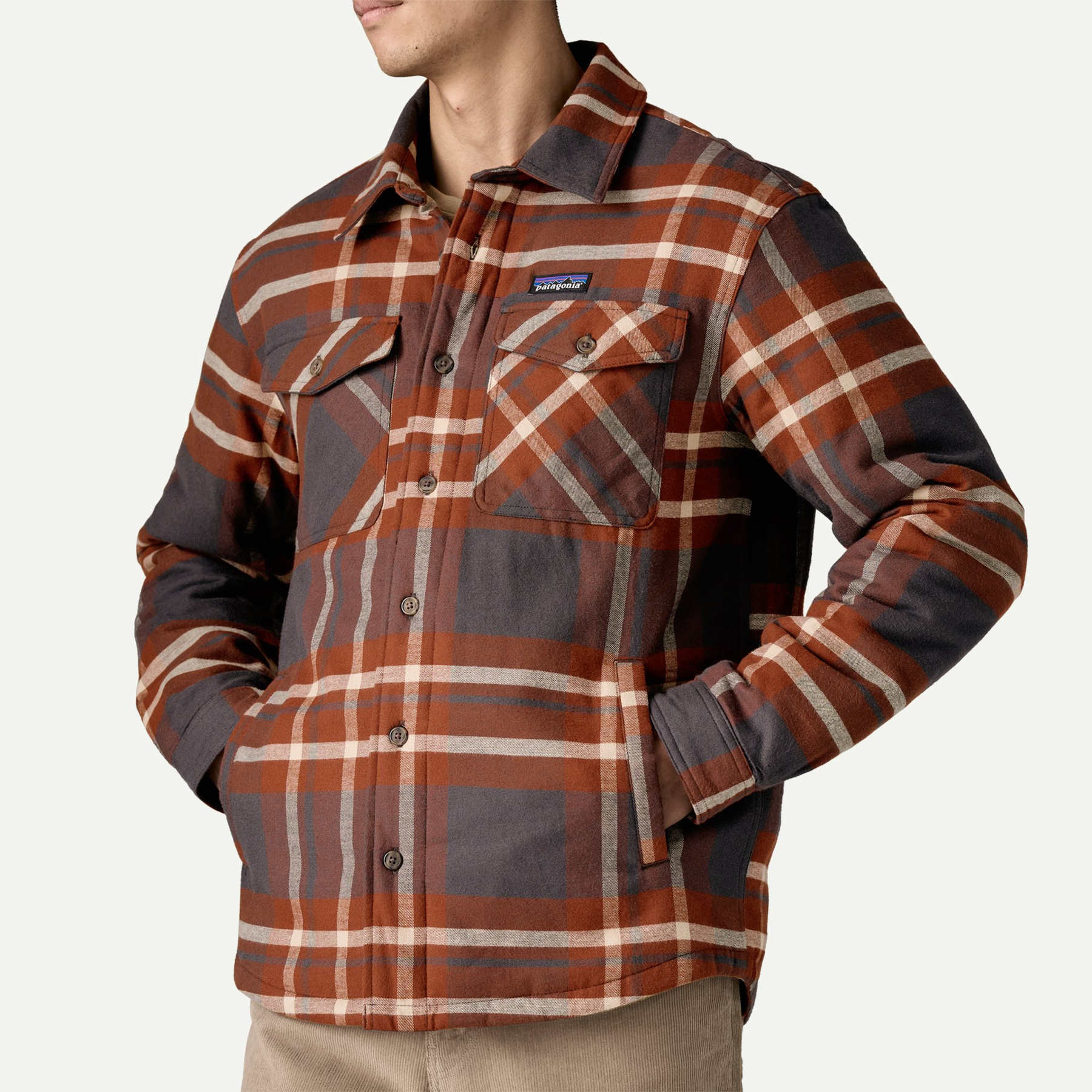 Men's Lightweight Insulated Fjord Flannel Shirt - Image 5