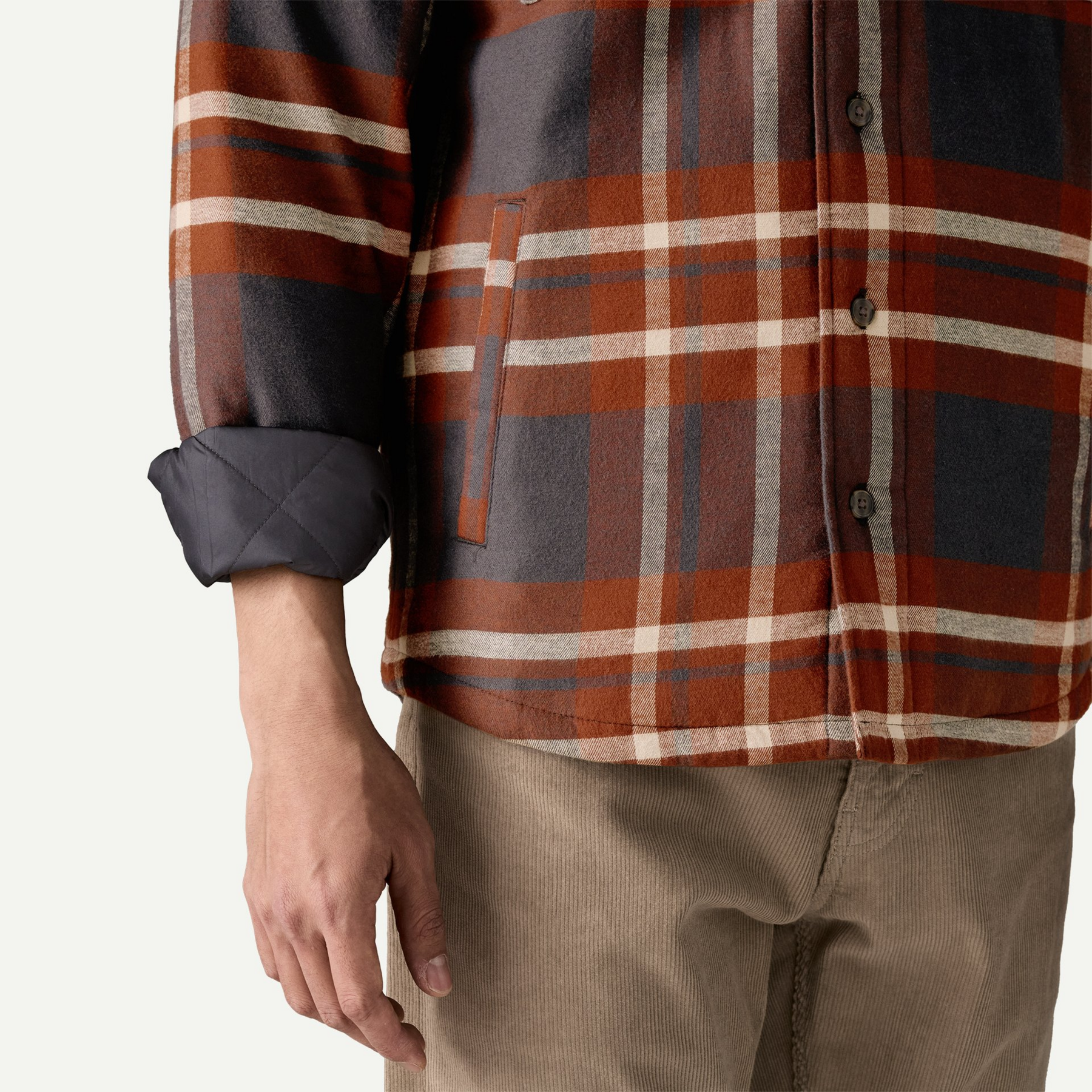 Men's Lightweight Insulated Fjord Flannel Shirt - Image 6