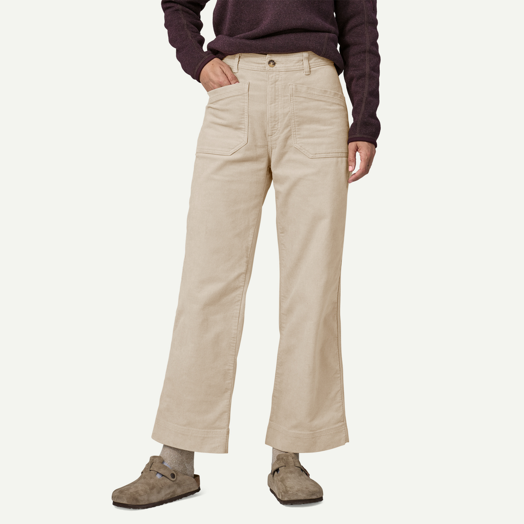 Women's Wide-Leg Corduroy Pants - Image 5