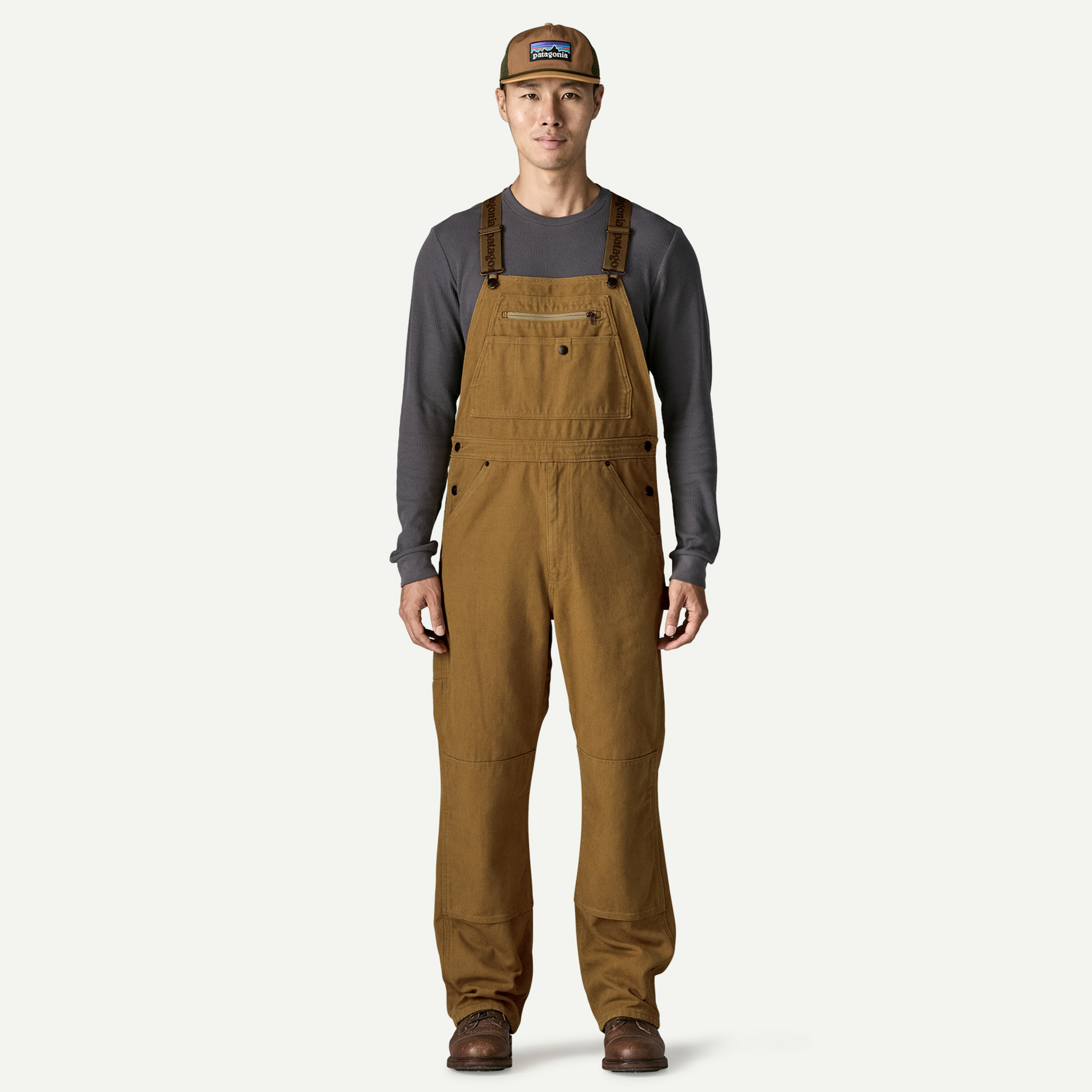 Men's Iron Forge Bib Work Overalls - Short - Image 2