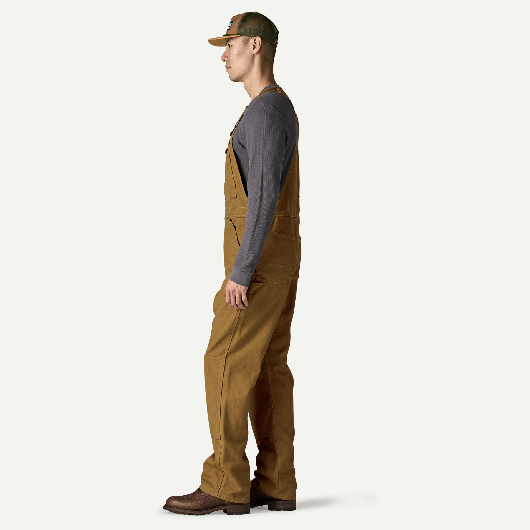 Men's Iron Forge Bib Work Overalls - Short - Image 4