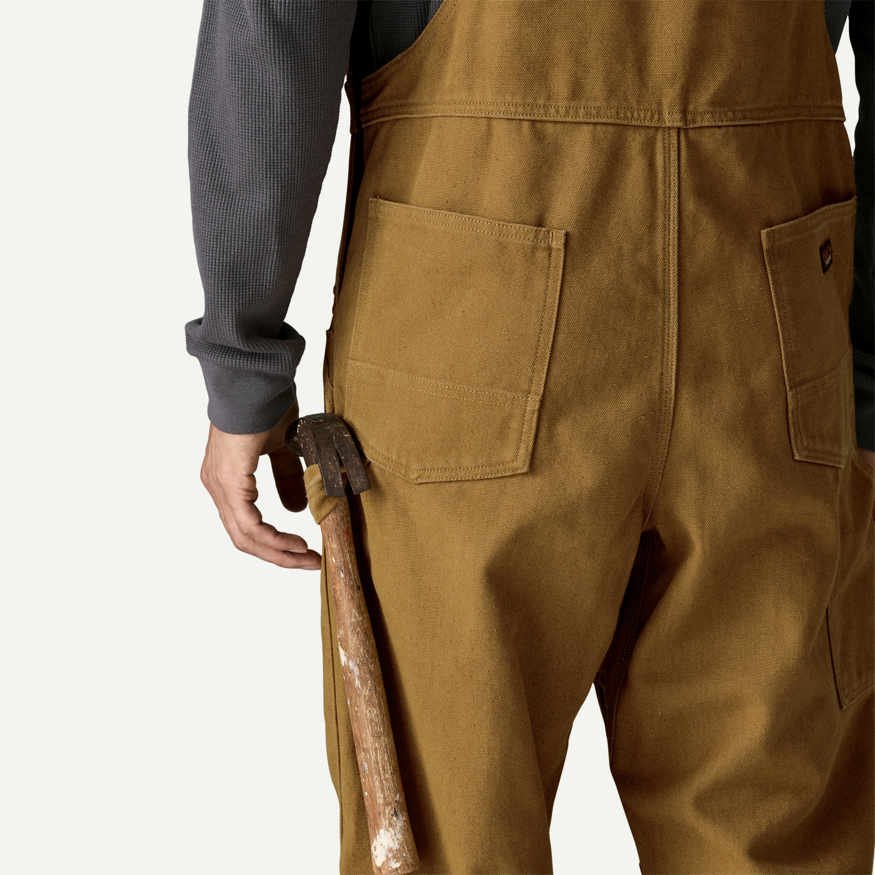 Men's Iron Forge Bib Work Overalls - Short - Image 6