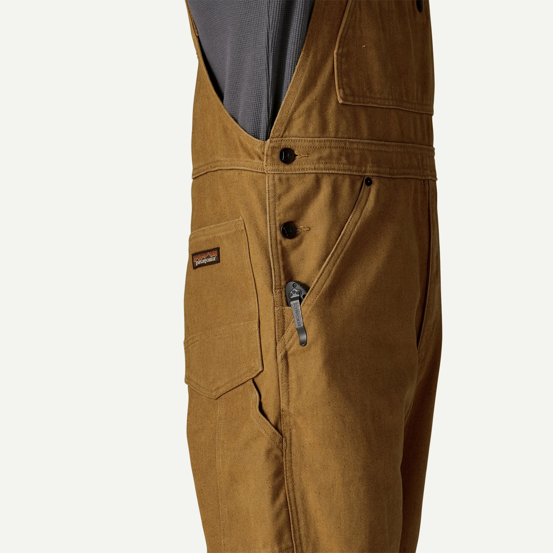 Men's Iron Forge Bib Work Overalls - Short - Image 7