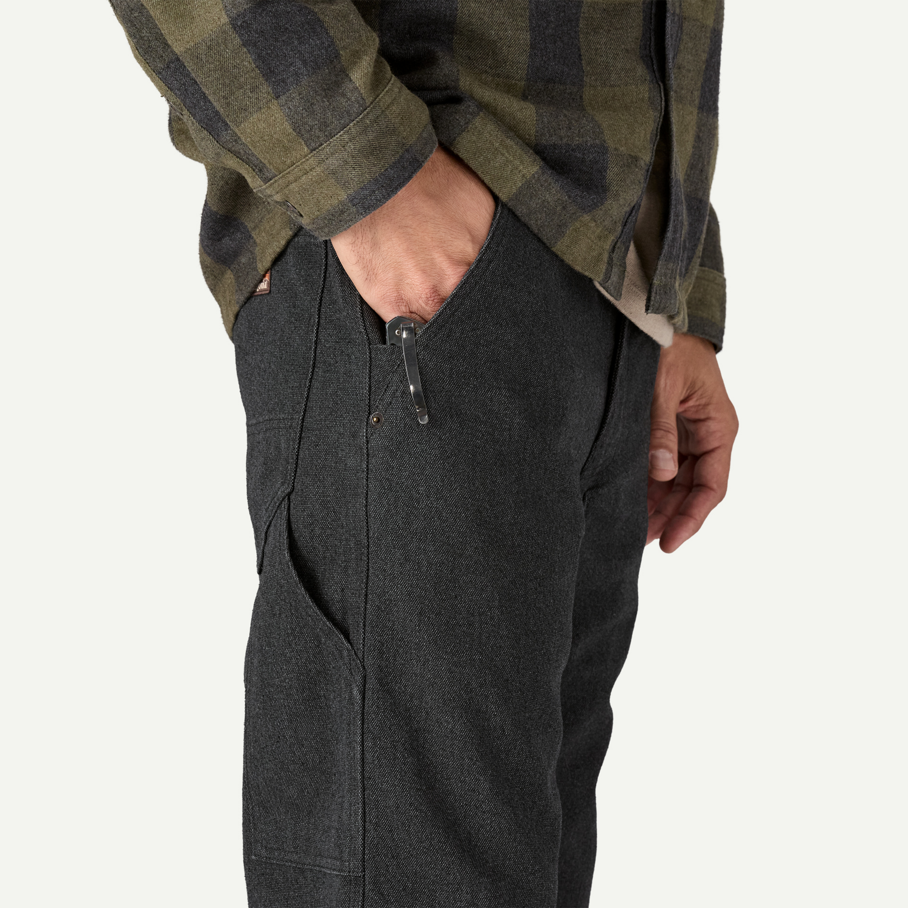 Men's Iron Forge Fleece-Lined 5-Pocket Work Pants - Short - Image 4