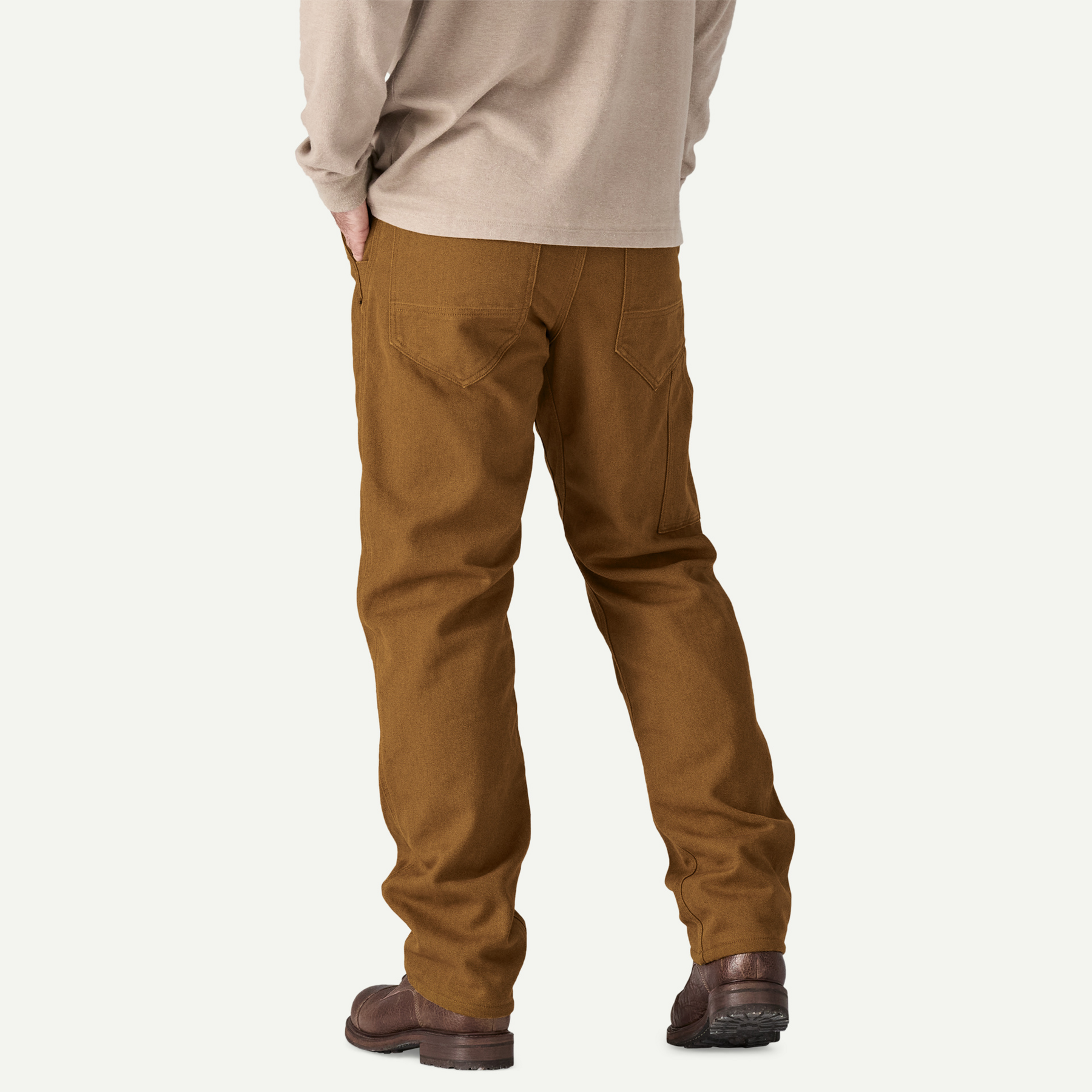 Men's Iron Forge Fleece-Lined 5-Pocket Work Pants - Regular - Image 3