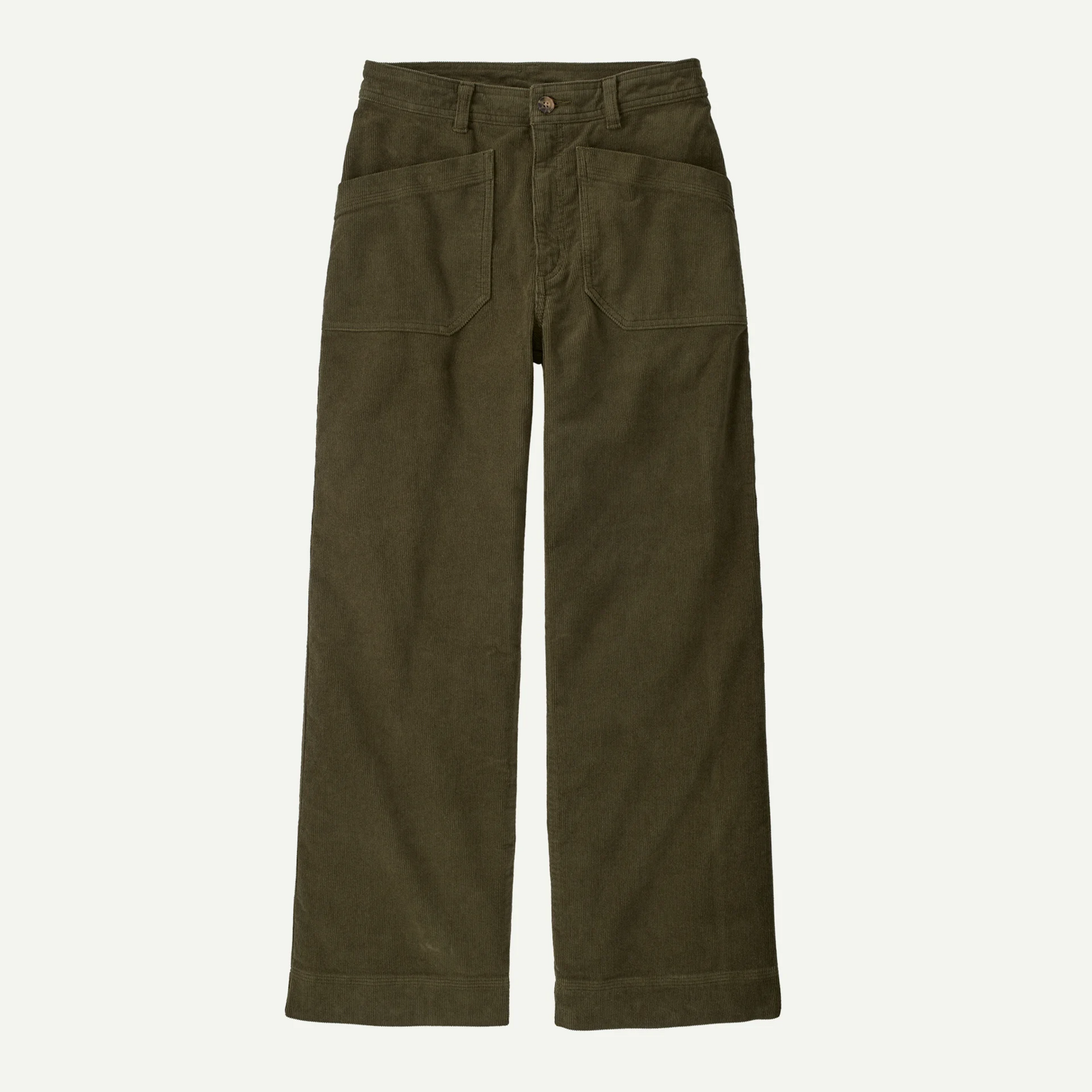 Women's Wide-Leg Corduroy Pants