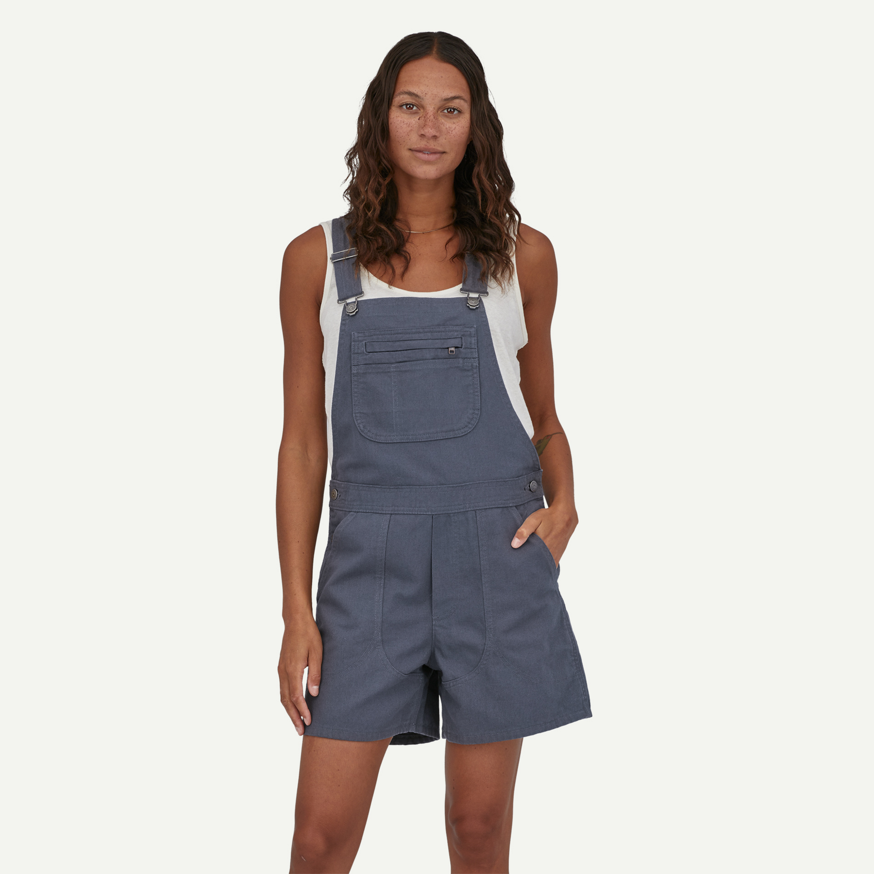 Women's Stand Up Overalls - 5" - Image 2