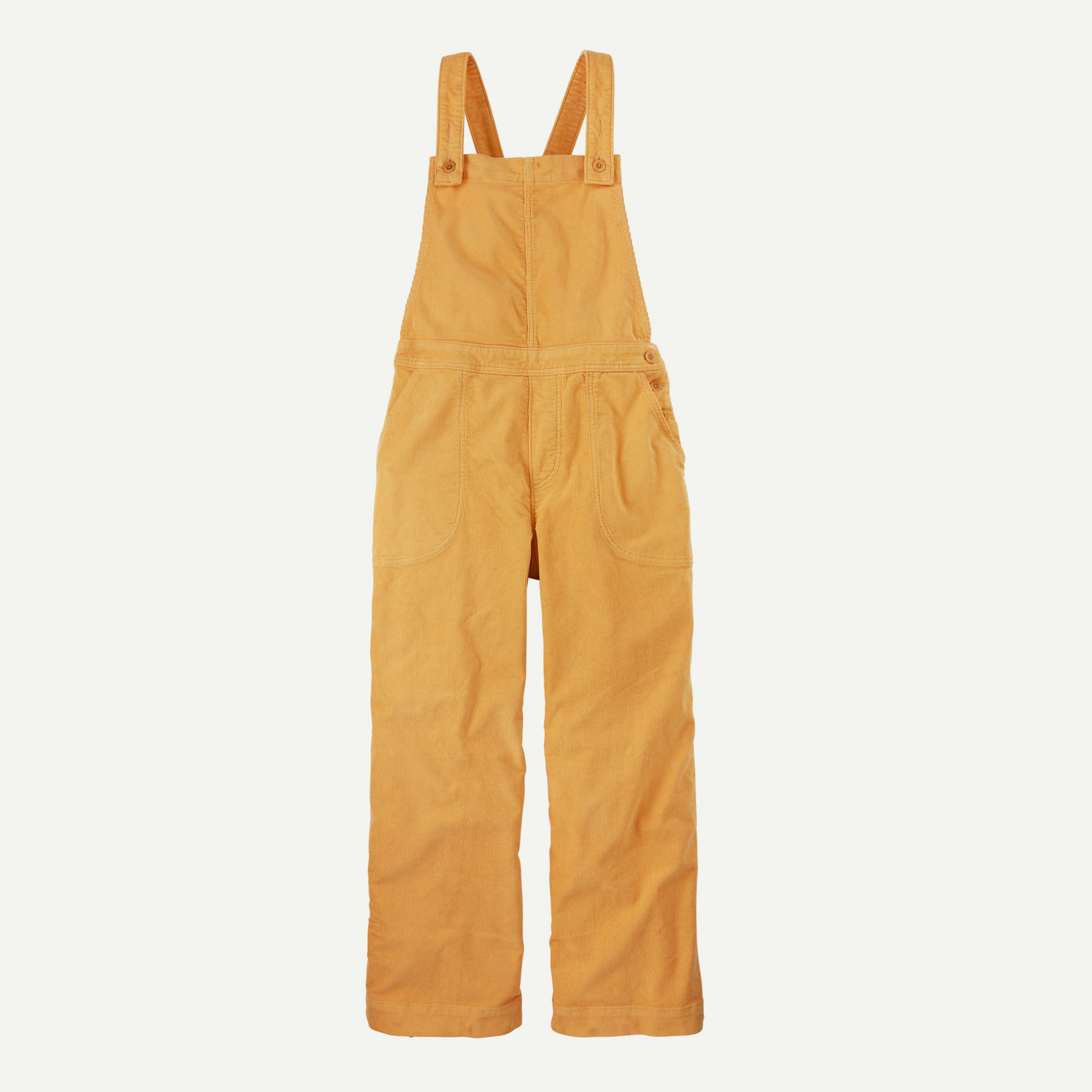 Women's Stand Up Cropped Corduroy Overalls